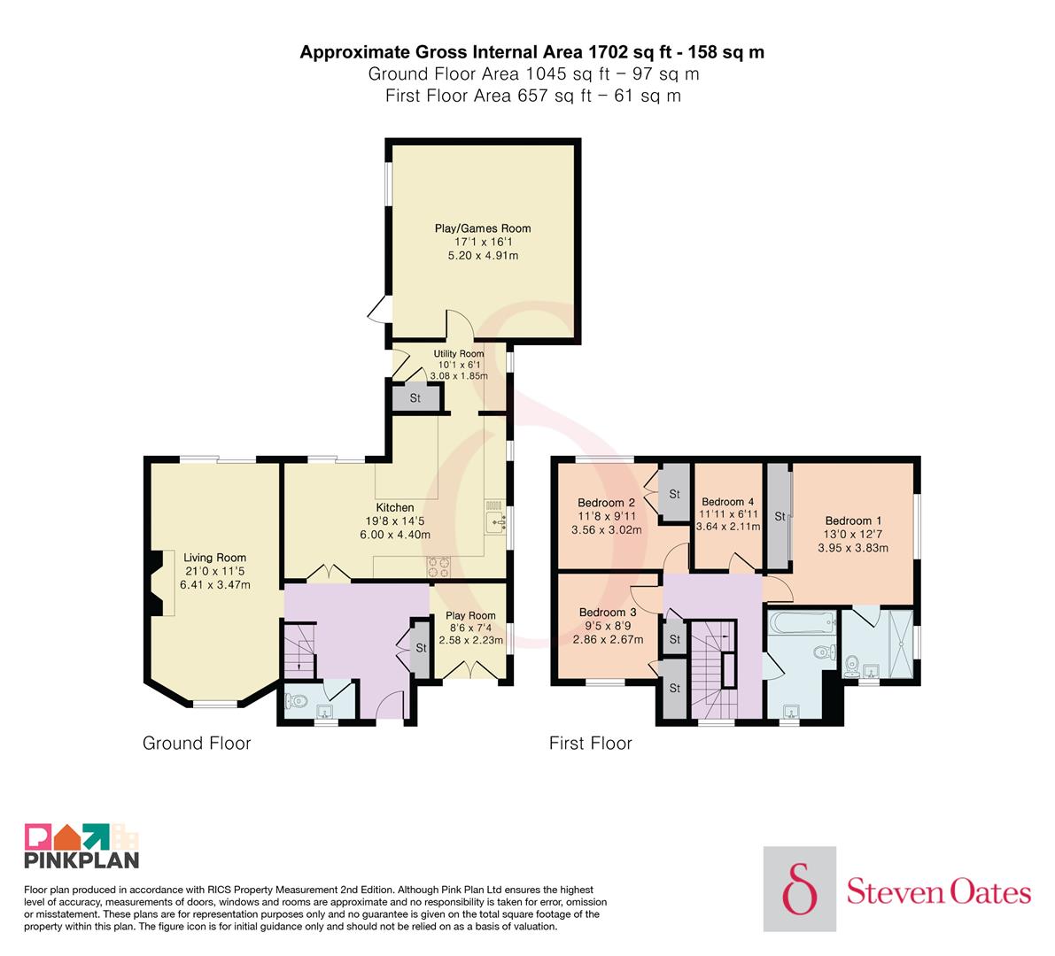 10, Heron Drive, Stanstead Abbotts floorplan