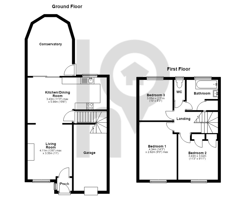 50, Windmill Rise, Sheerness floorplan