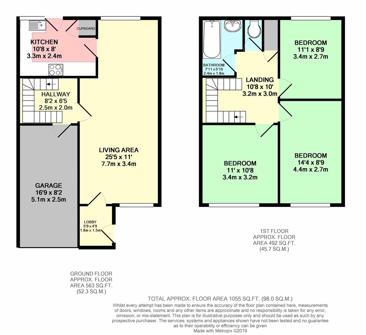 3 Bedrooms End terrace house for sale in Trelawney Drive, Tilehurst, Reading RG31