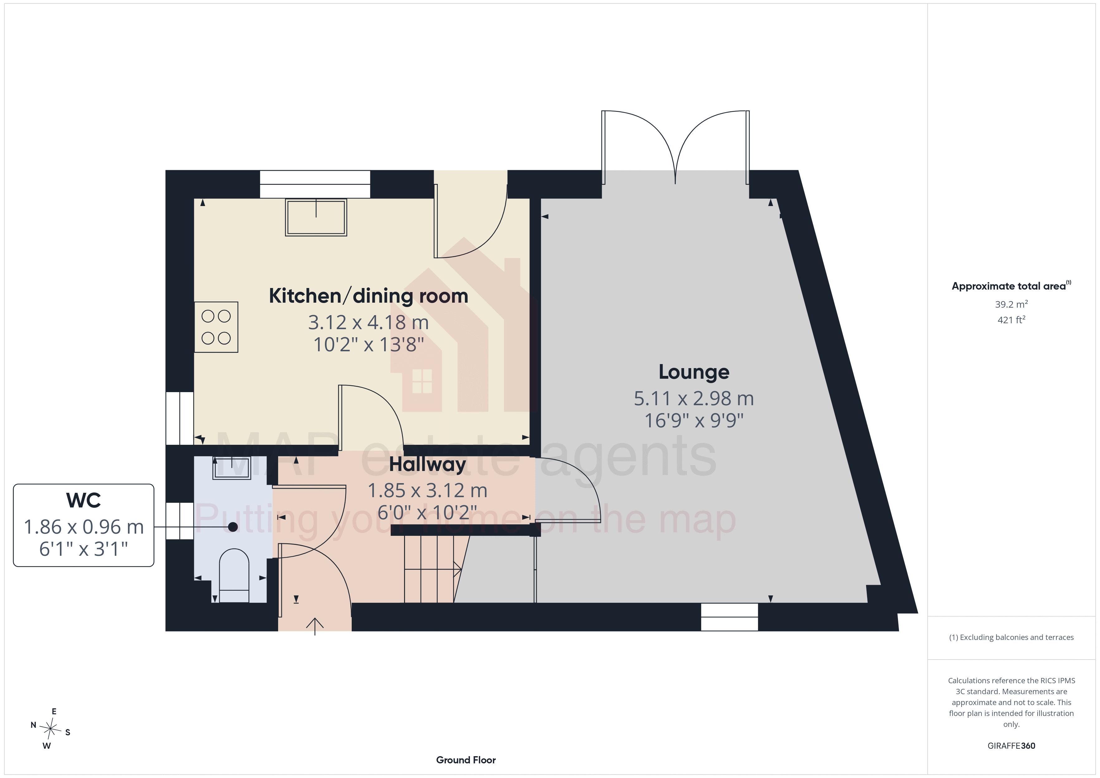 Gweal Pawl, Redruth floorplan