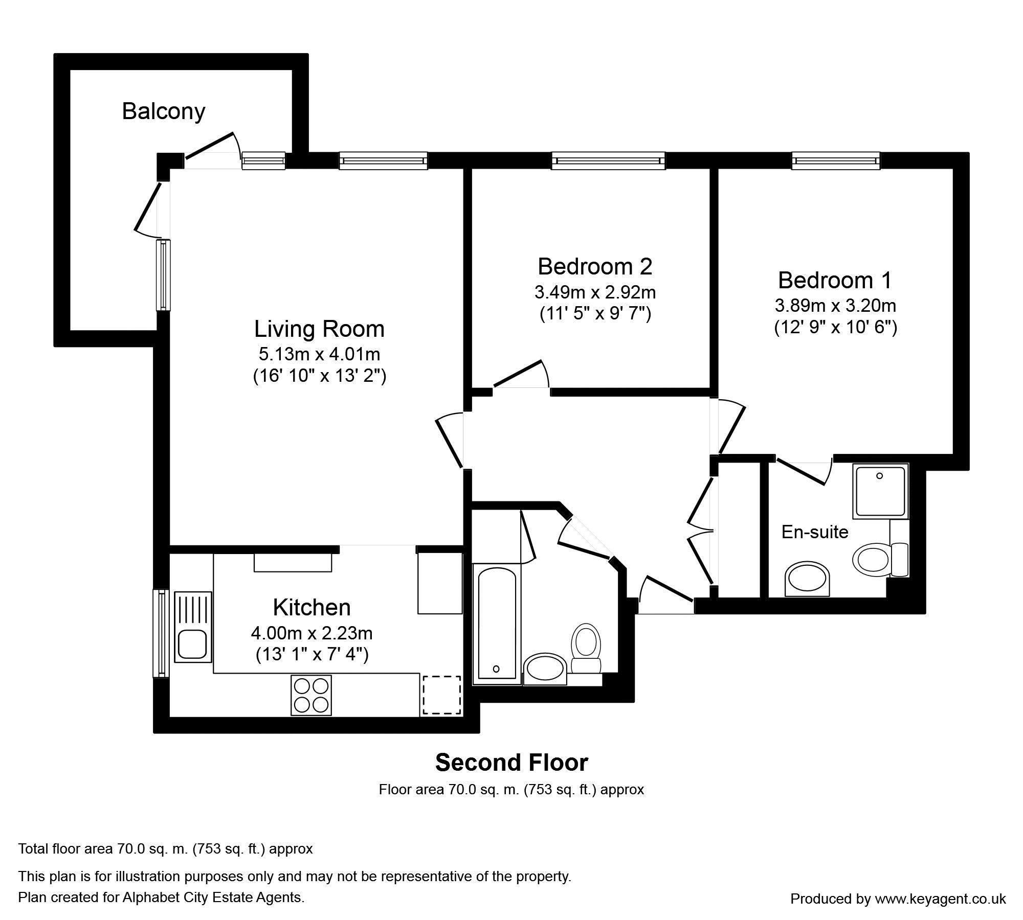 2 Bedrooms Flat to rent in Grenade Street, London E14