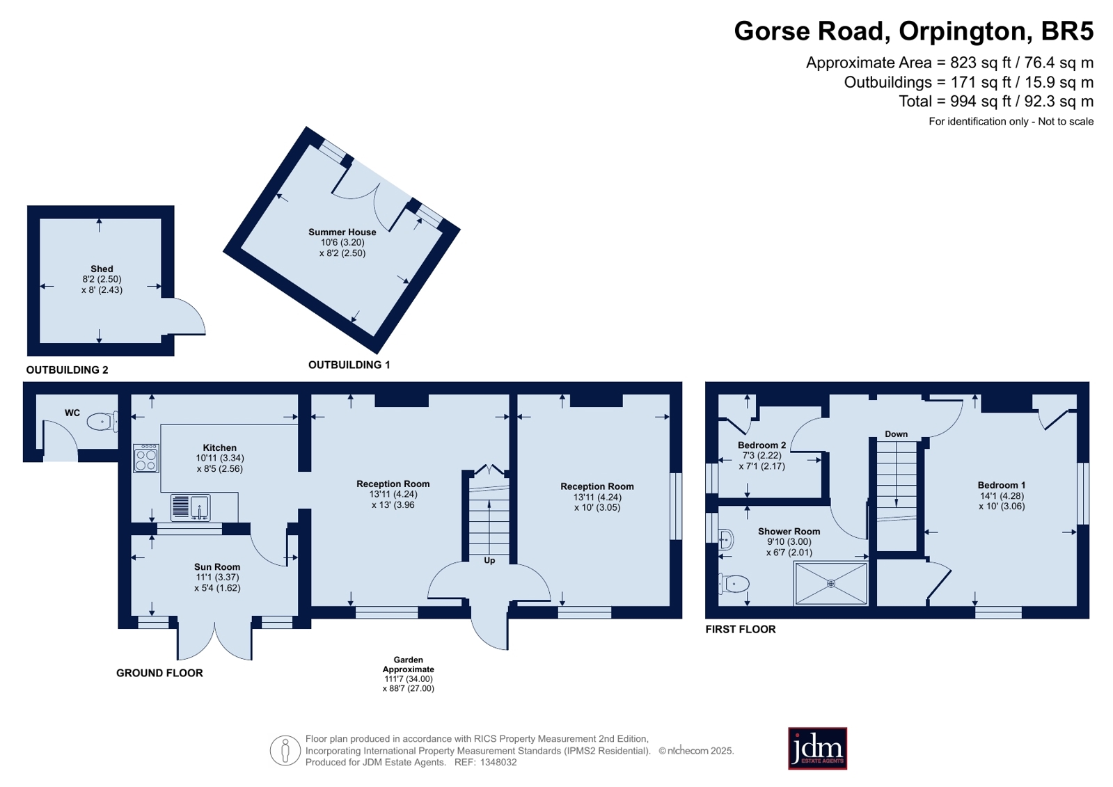 2 Lone Barn Cottages,, Gorse Road, Orpington floorplan