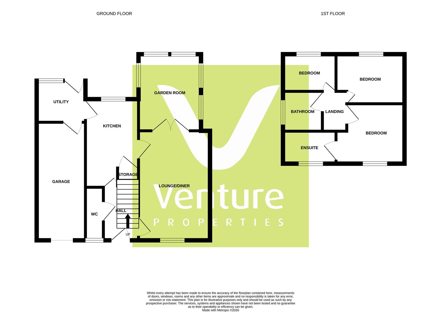 2, Alwinton Drive, Chester Le Street floorplan