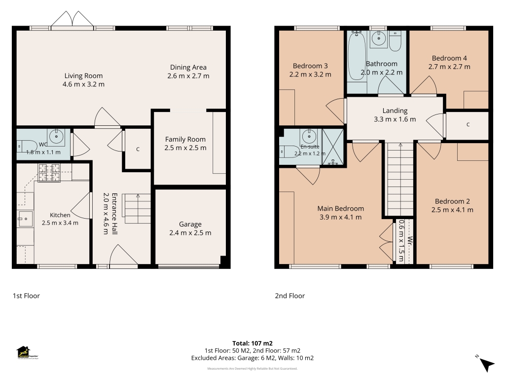 22, Woodside Meadows, Bishop Auckland floorplan