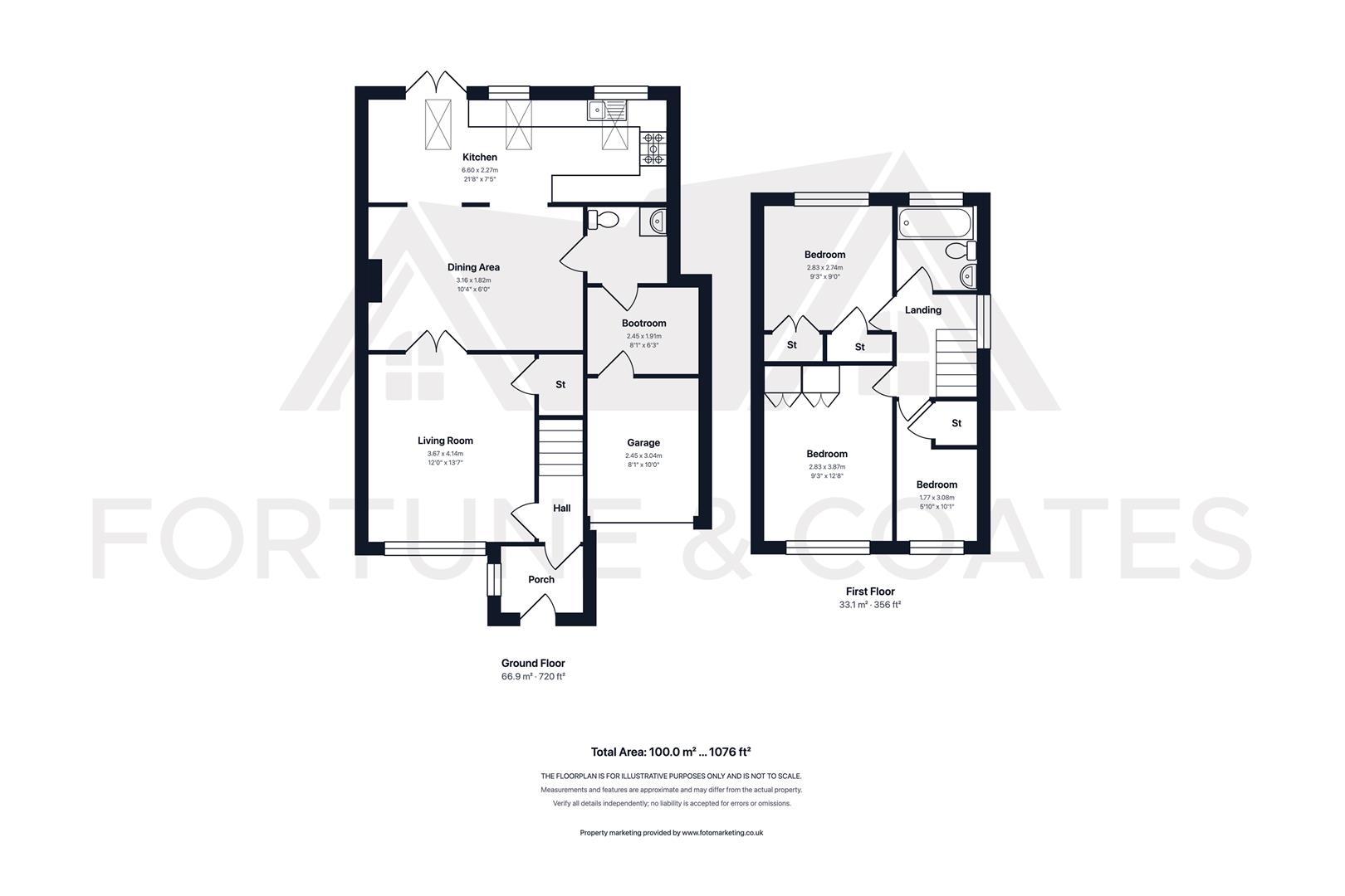 72, Bynghams, Harlow floorplan
