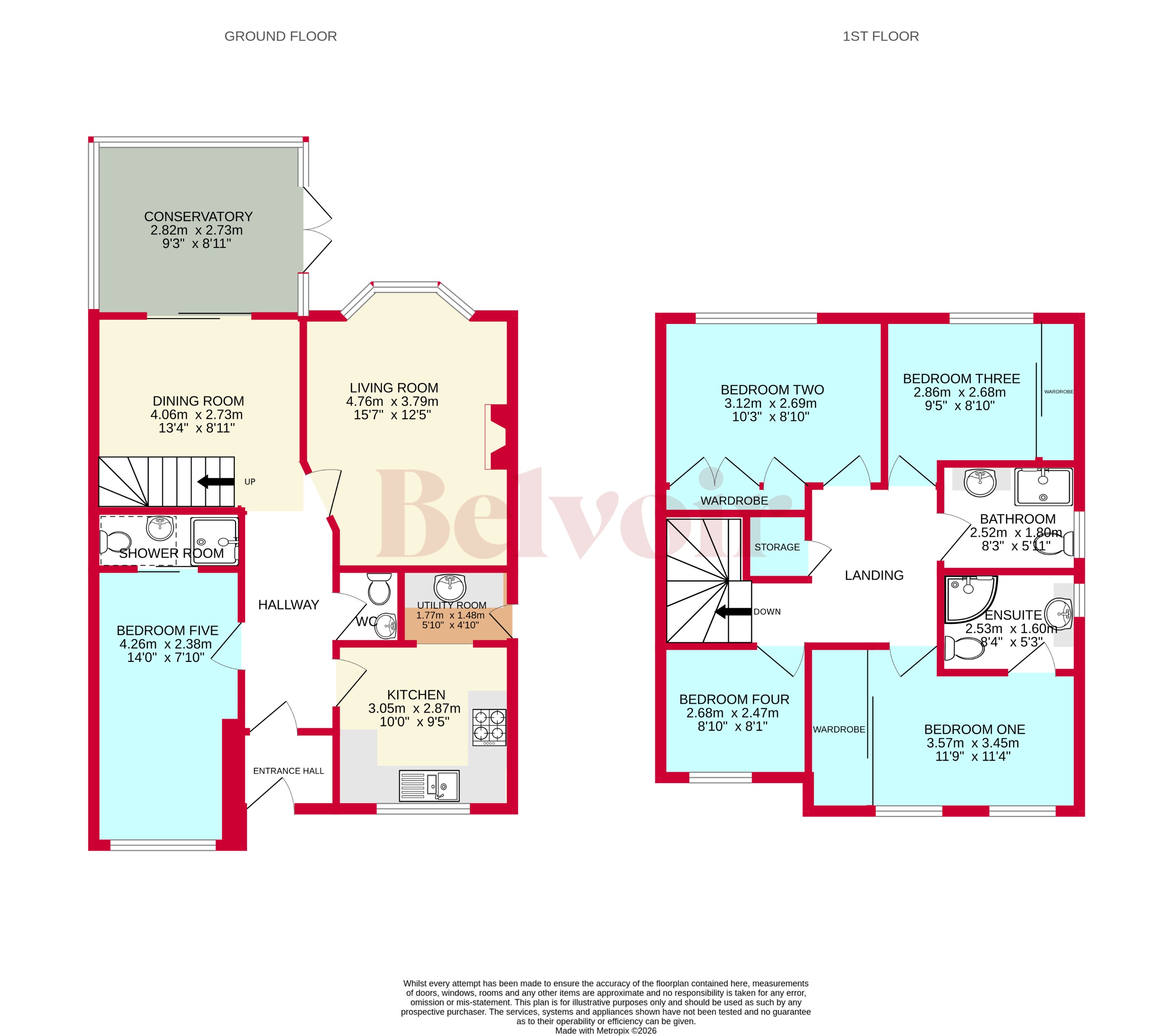 10, Redbourne Road, Bloxwich floorplan
