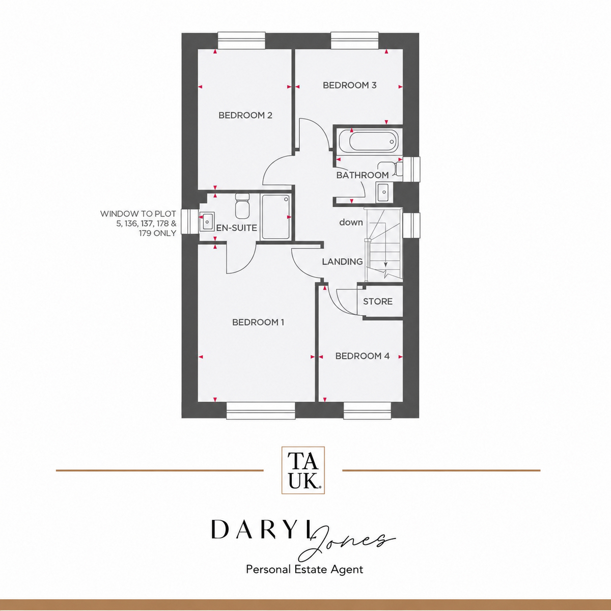 6, Besore View, Truro floorplan