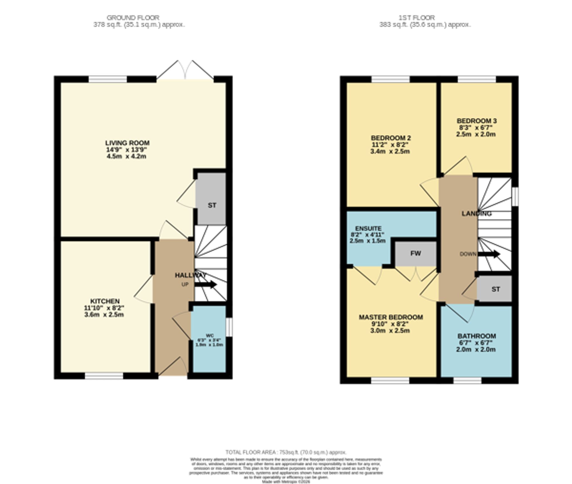 40 Bale Avenue, Glasgow floorplan