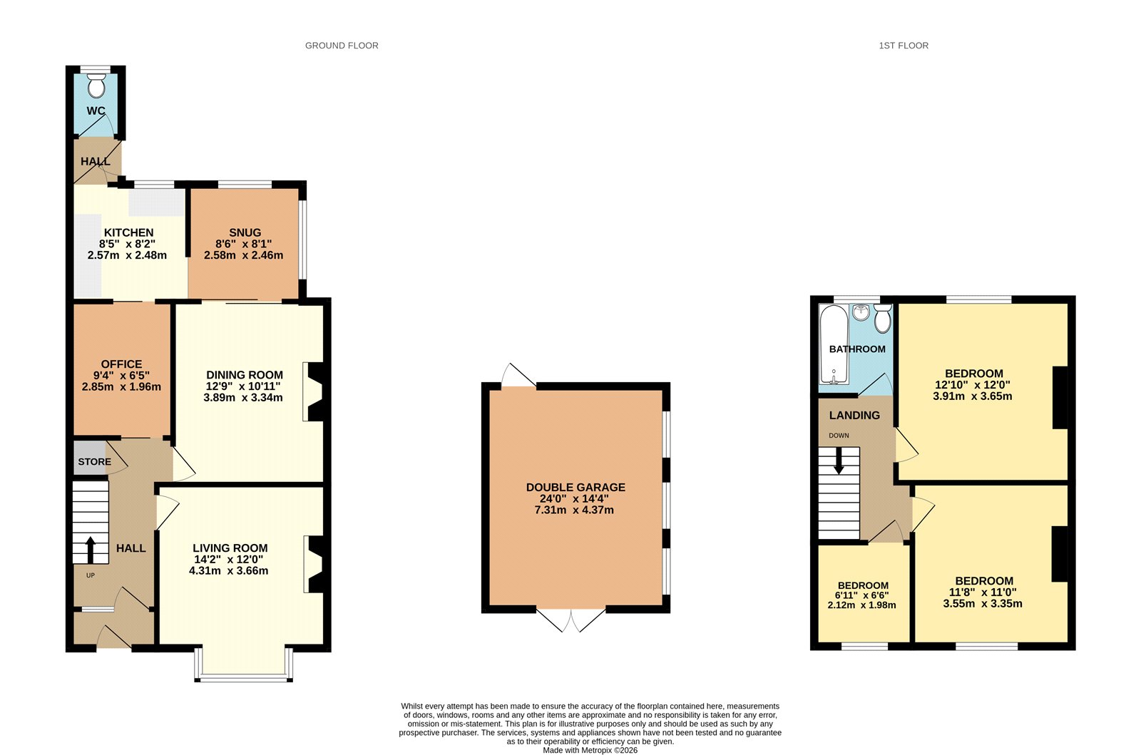 4, Lansdown Road, Bristol floorplan