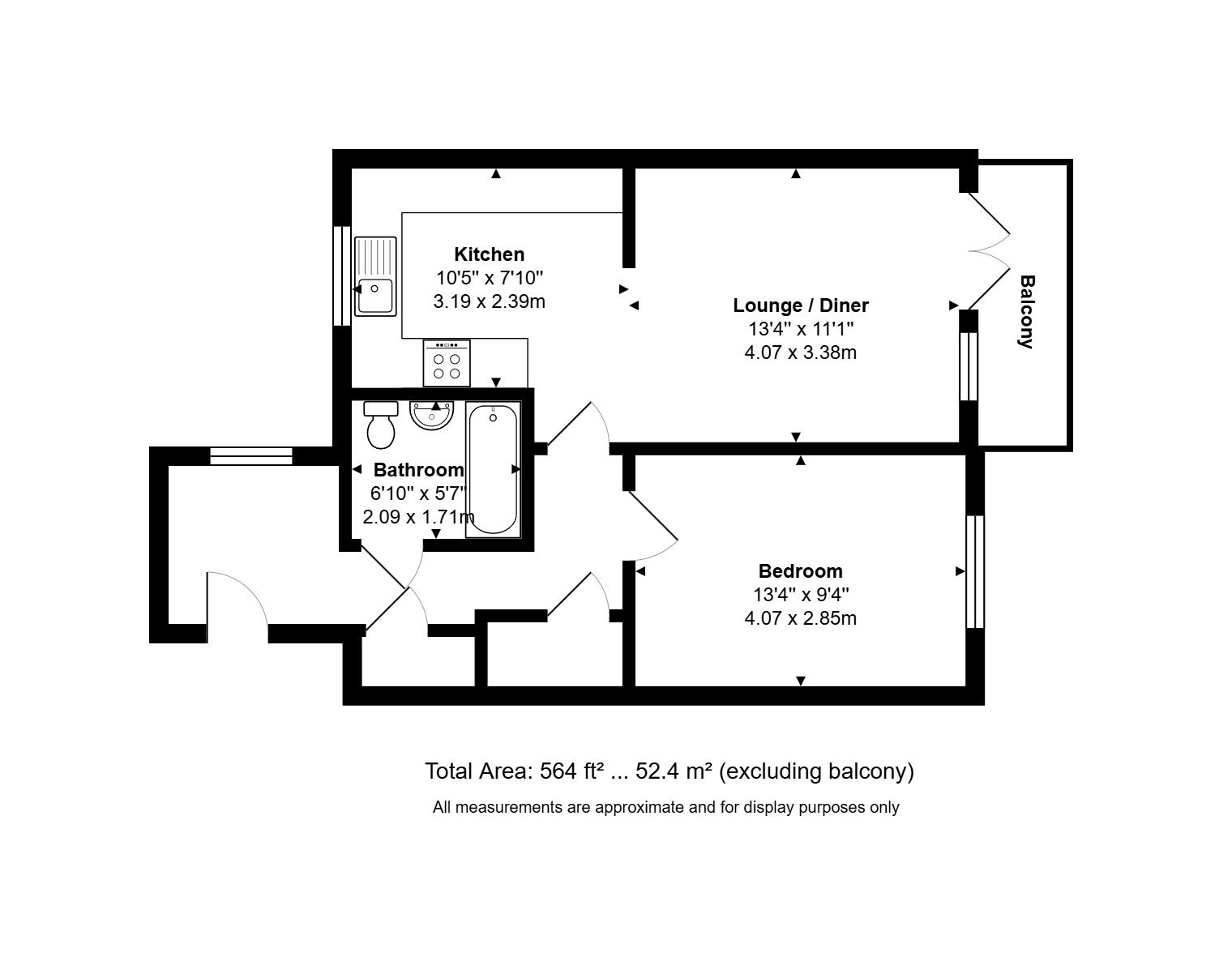 Flat 6,, Sydenham House, Reading floorplan