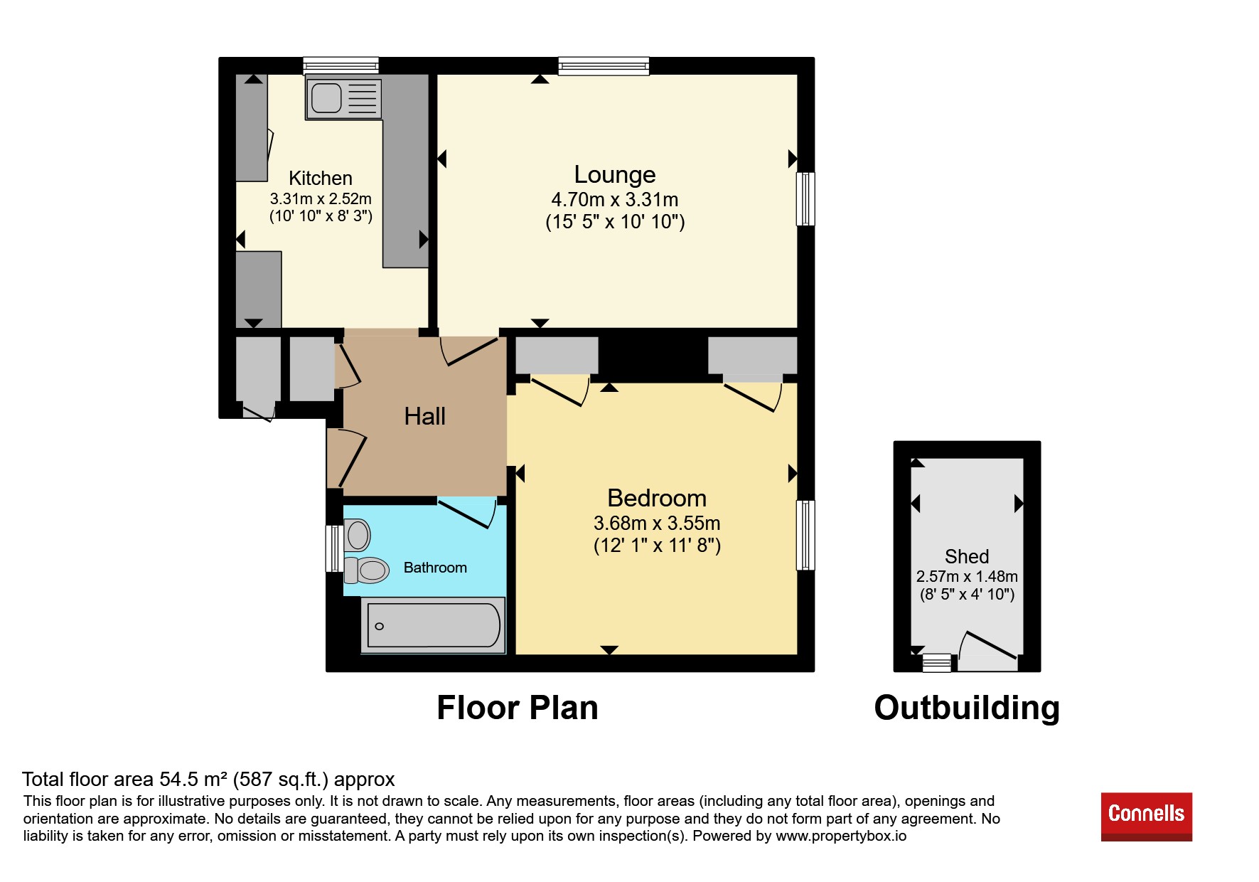 12a, Blackmoor Road, Taunton floorplan