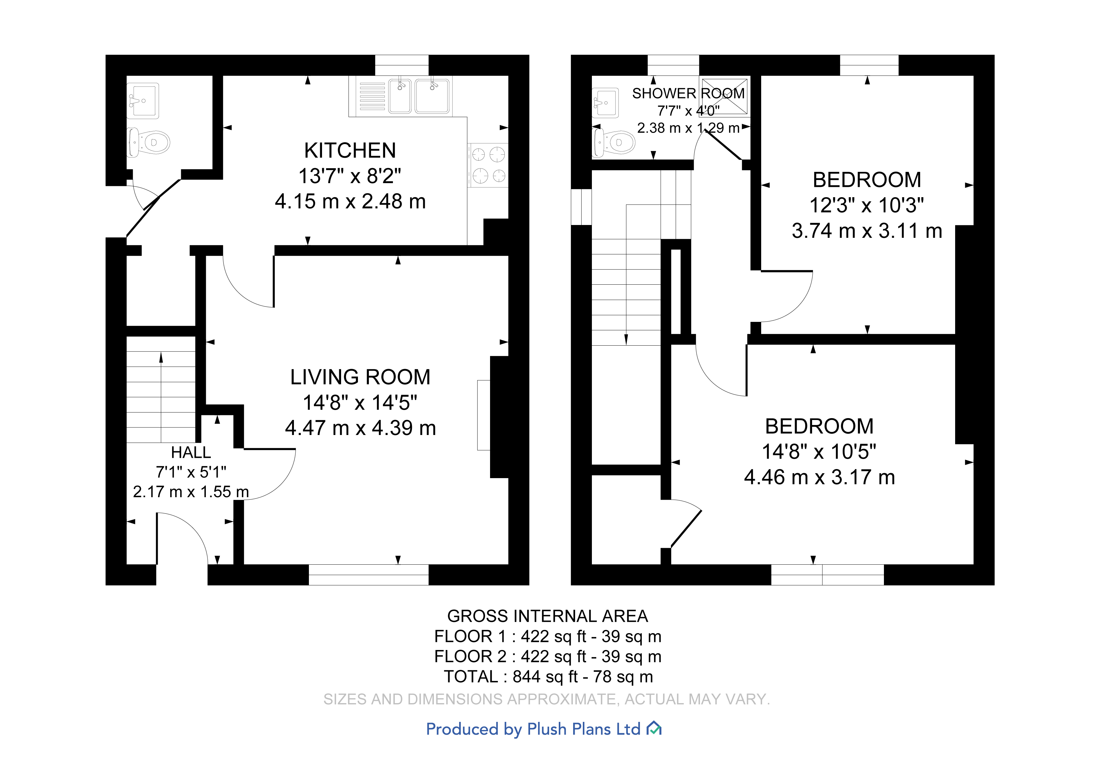 Whitehaugh Avenue, Paisley PA1, 2 bedroom semidetached house for sale