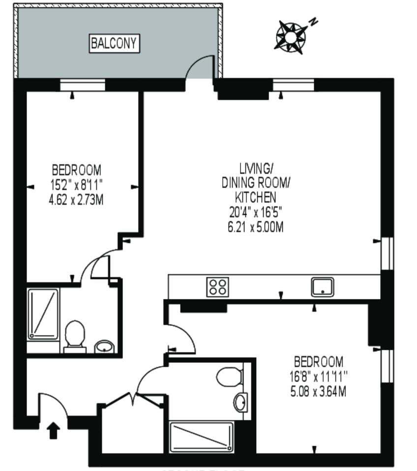 Goodmayes Square, Teal Road, Ilford floorplan