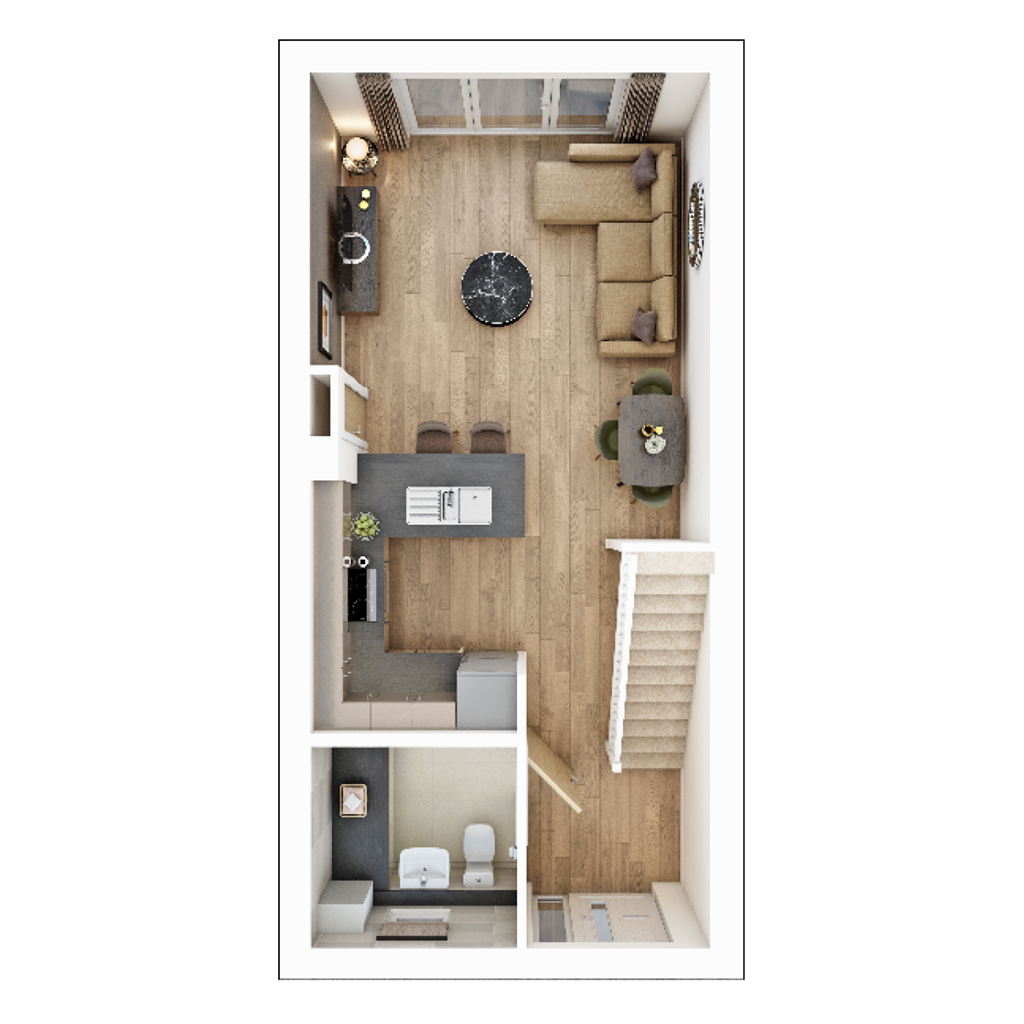 The Beaford - Plot 226, Fountains Walk, West Lane, Ripon floorplan