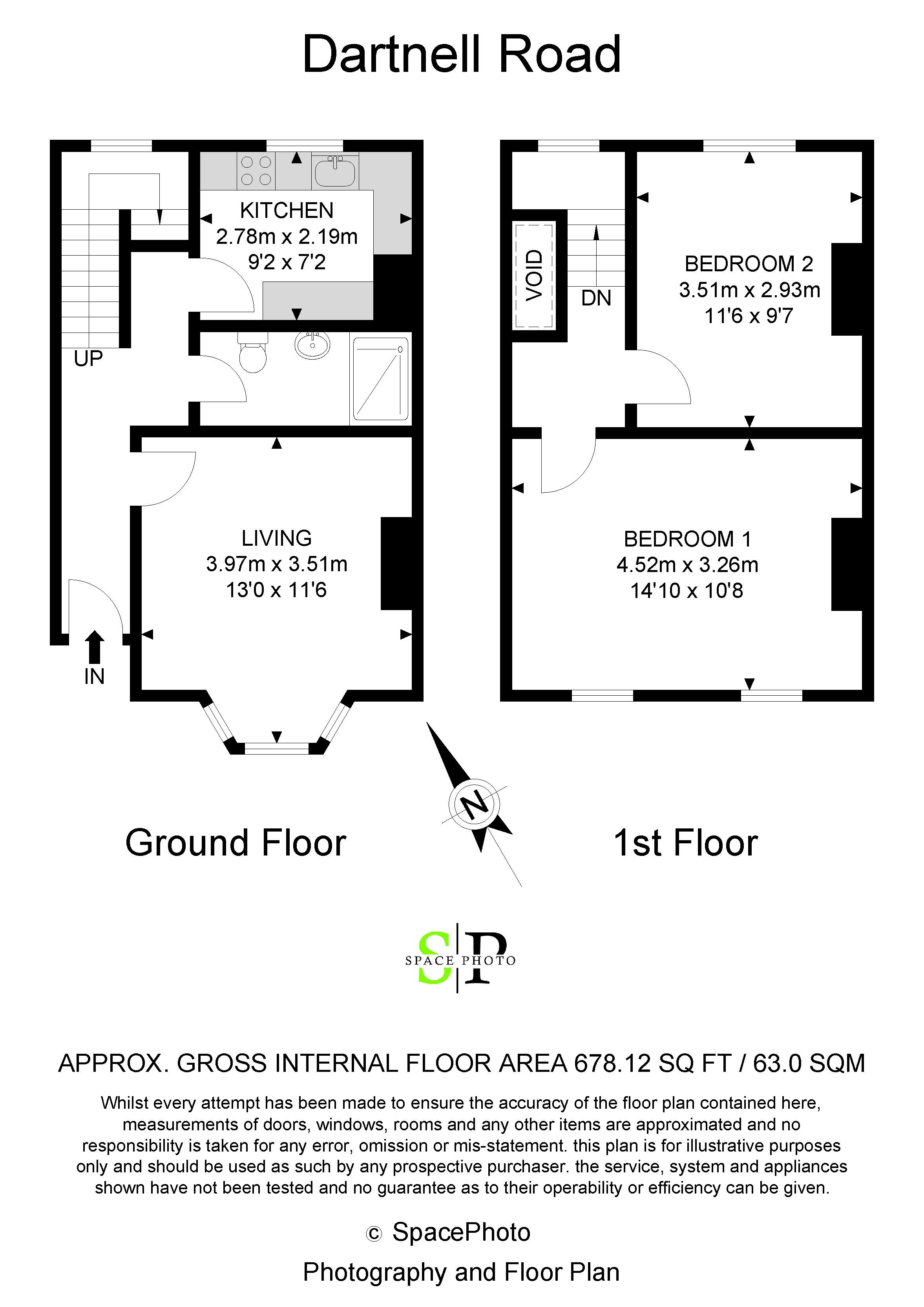 2 Bedrooms Flat to rent in Dartnell Road, Croydon, All Bills Included CR0