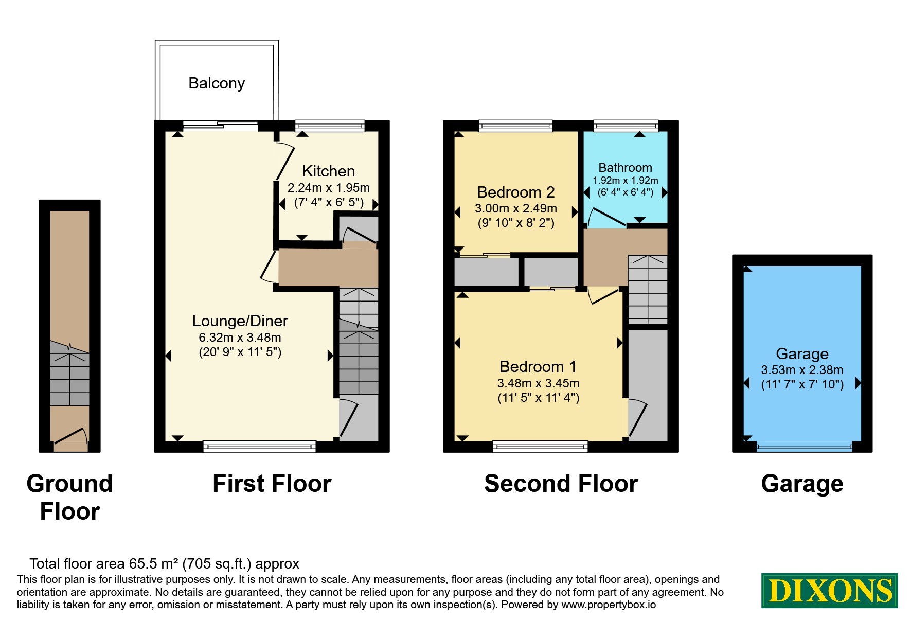 Park Close, West Midlands floorplan