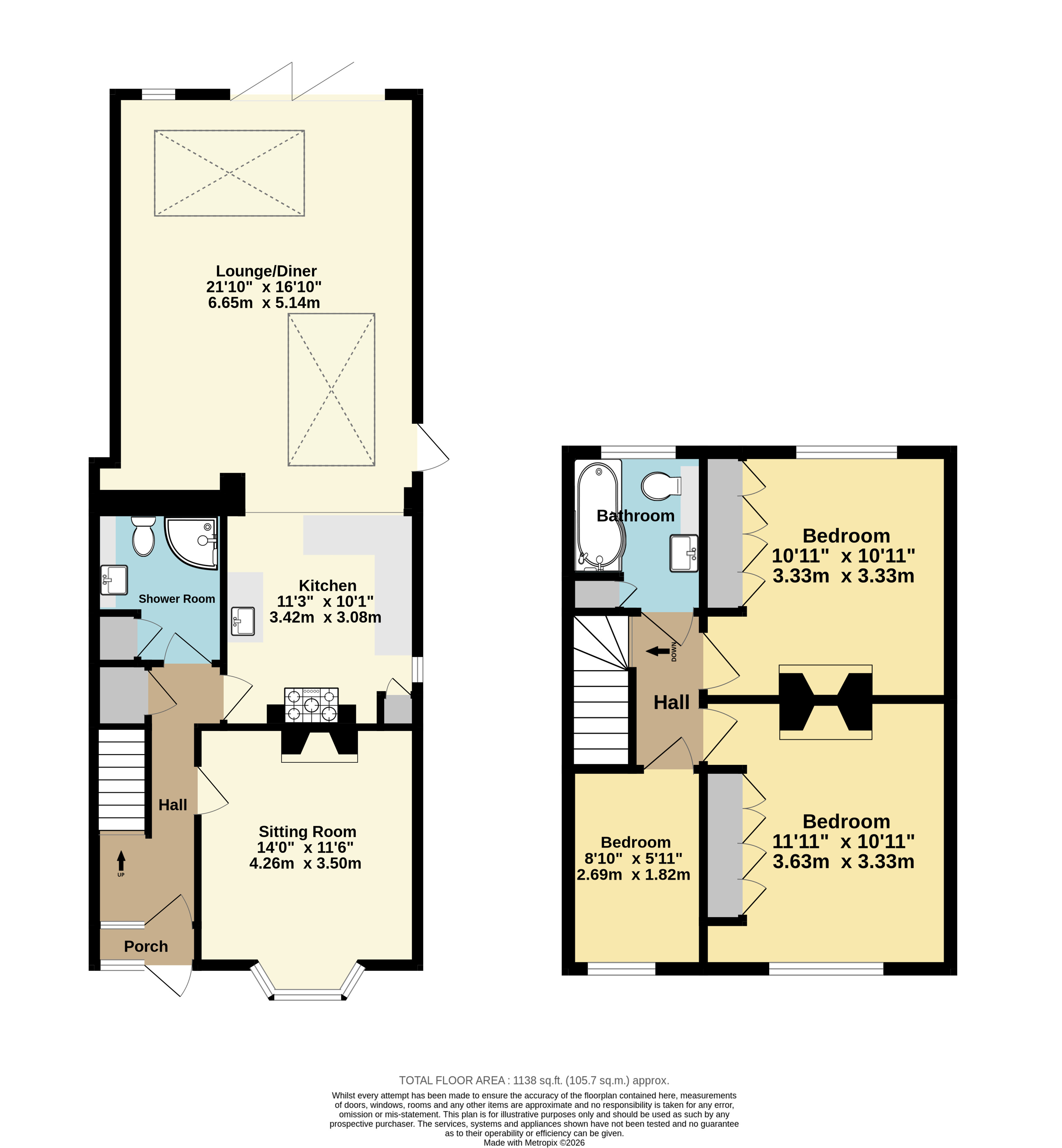 10, Goodwin Avenue, Kent floorplan