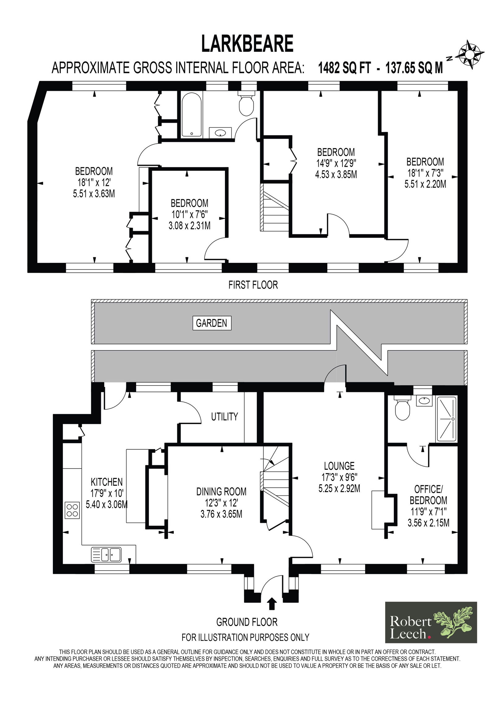 3,Larkbeare, High Street, Surrey floorplan