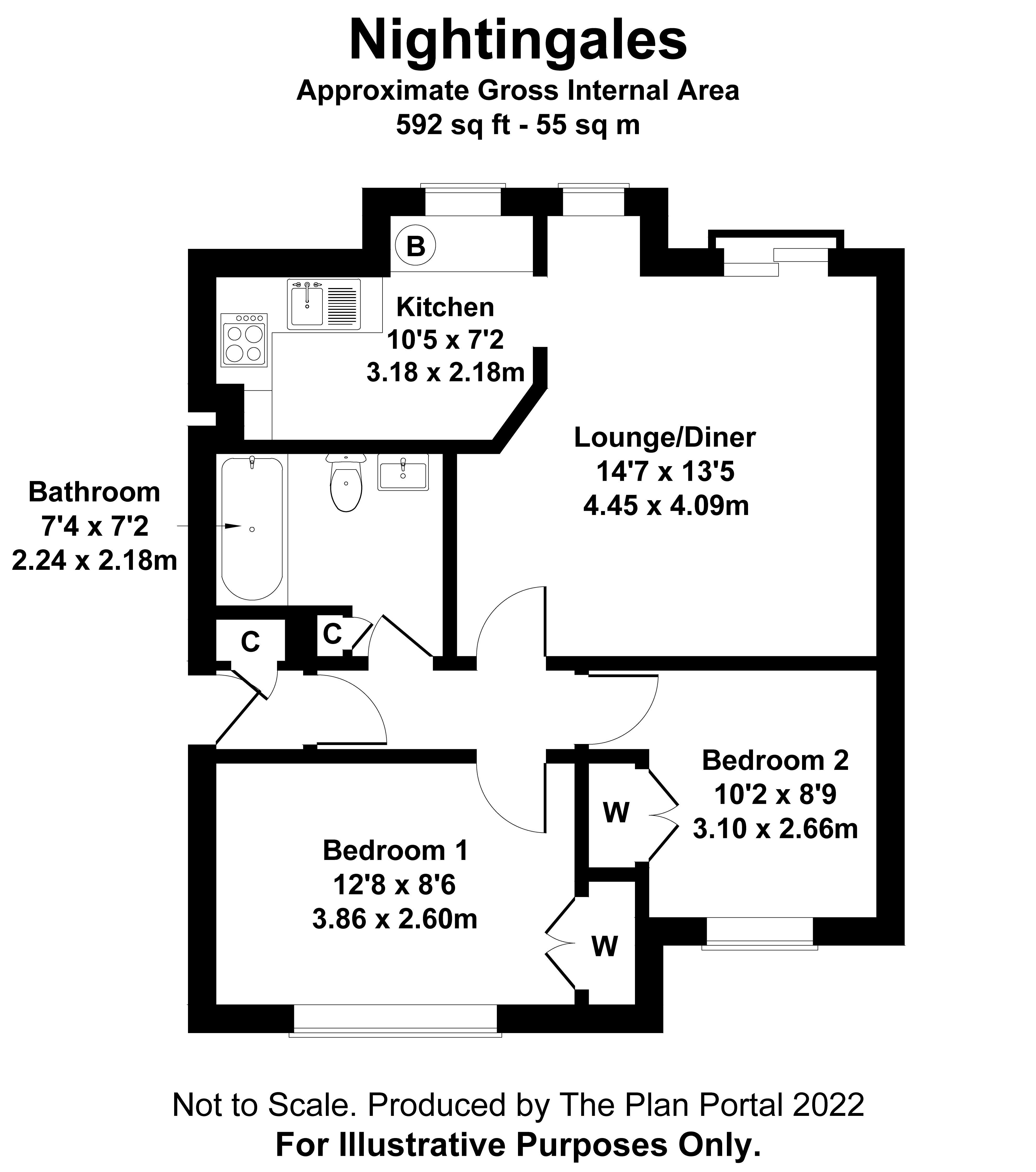 Valley Road, Kenley CR8, 2 bedroom flat for sale 64502914 PrimeLocation