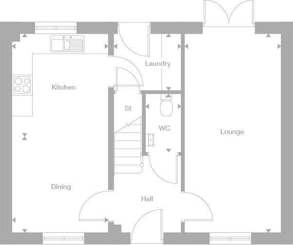 4, Darlington Street, Coppull floorplan