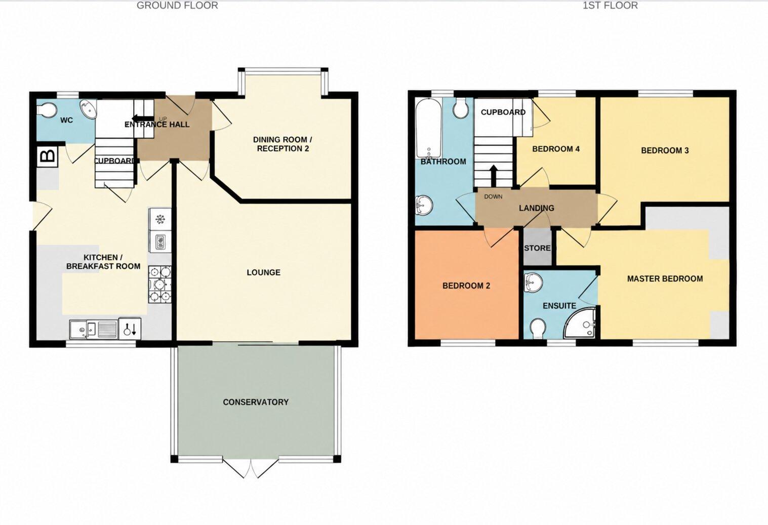Careys Way, Weston-super-Mare floorplan