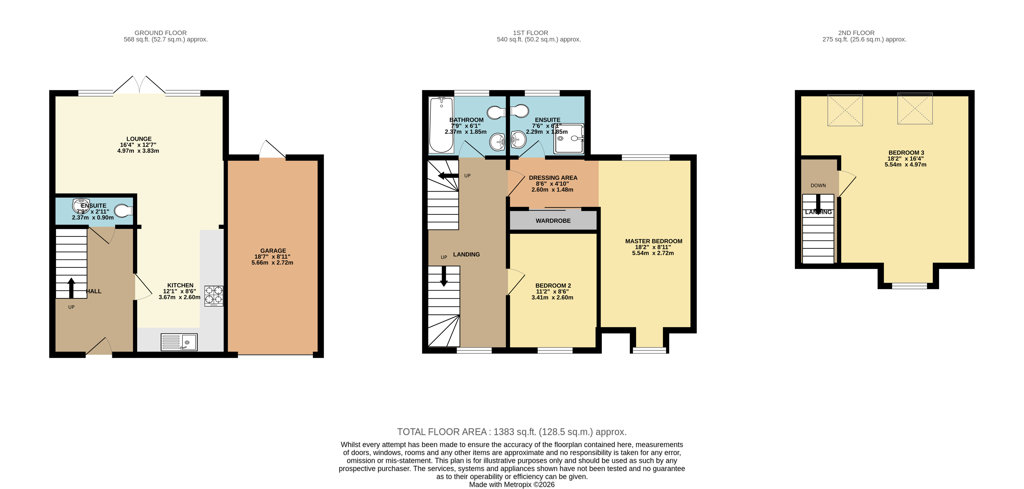5, Kinderfield Close, Milton Keynes floorplan