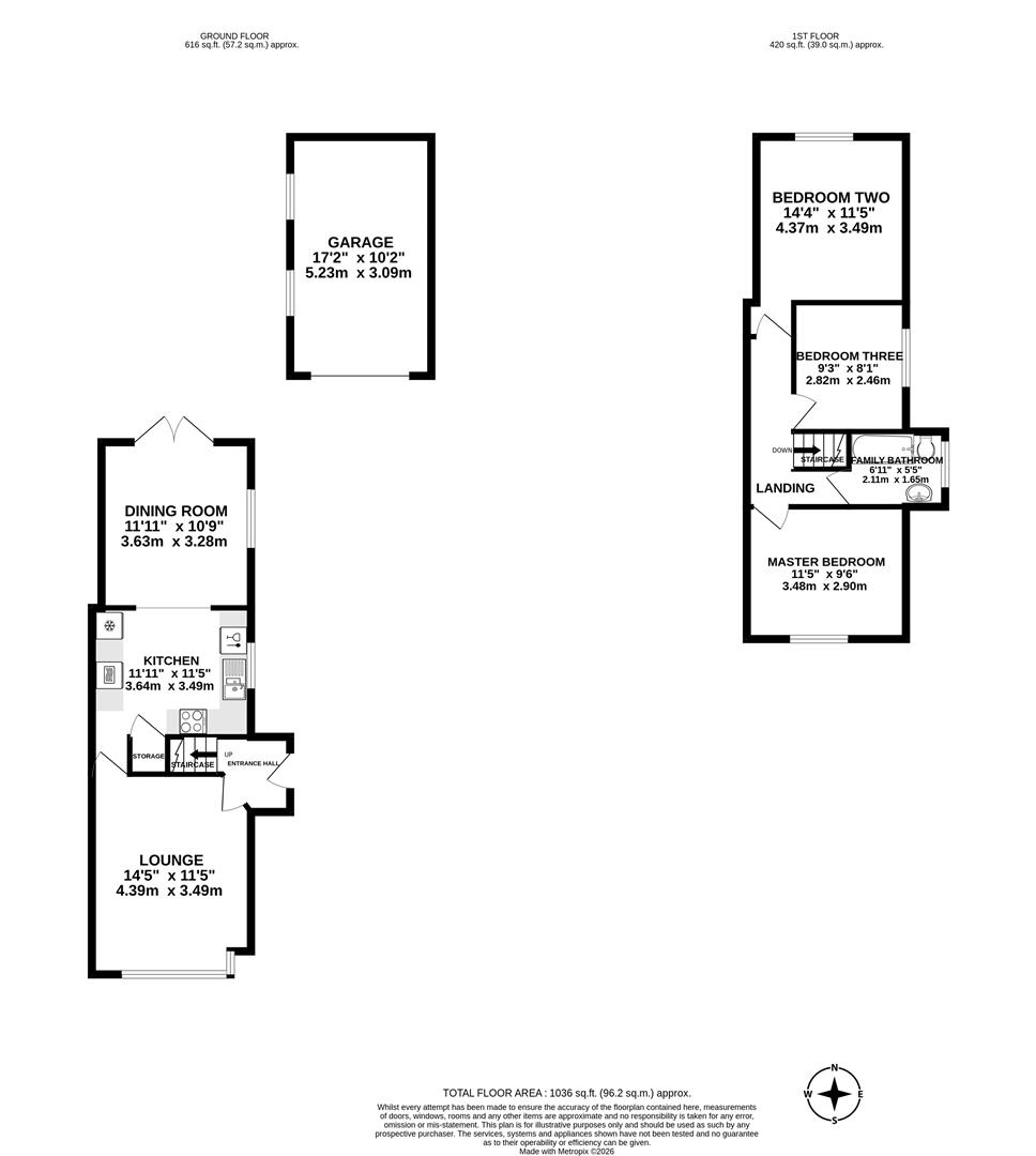 181, Brownedge Road, Preston floorplan