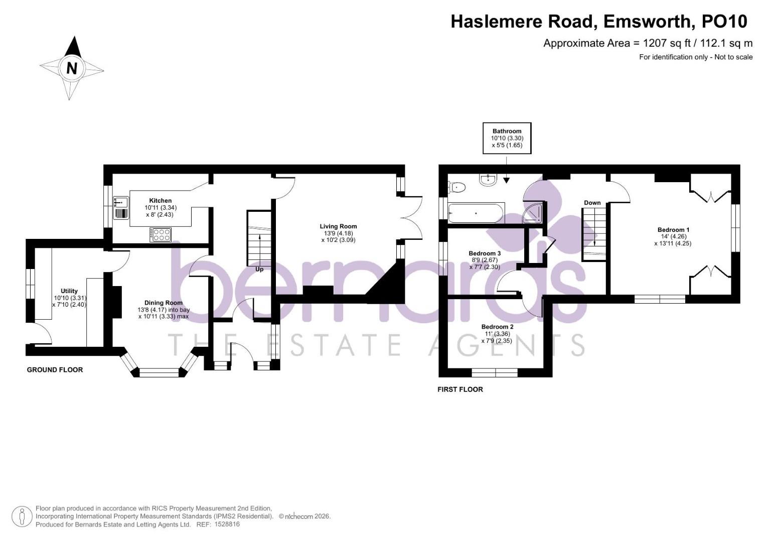 9, Haslemere Road, Emsworth floorplan