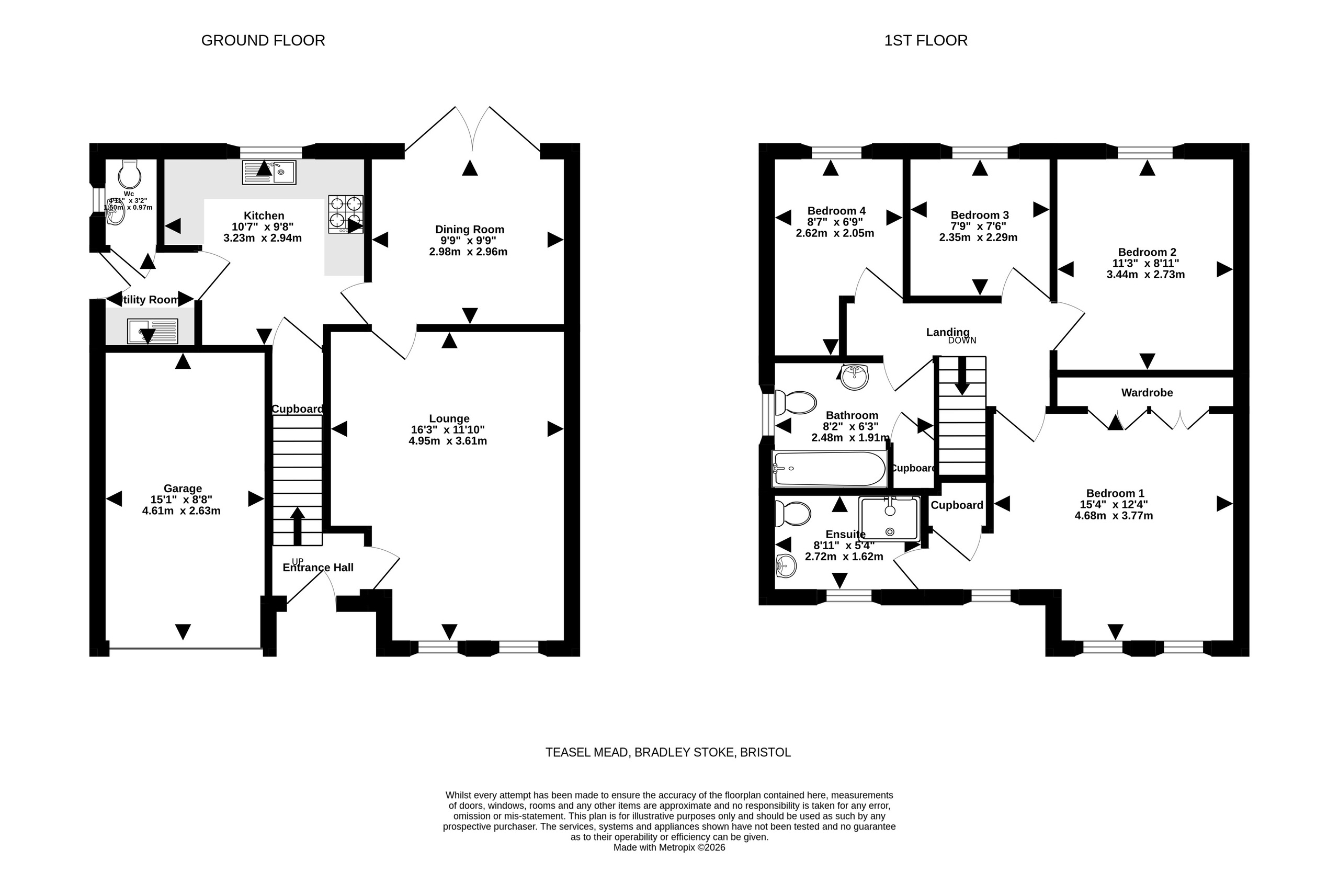 6 Teasel Mead, Bristol floorplan
