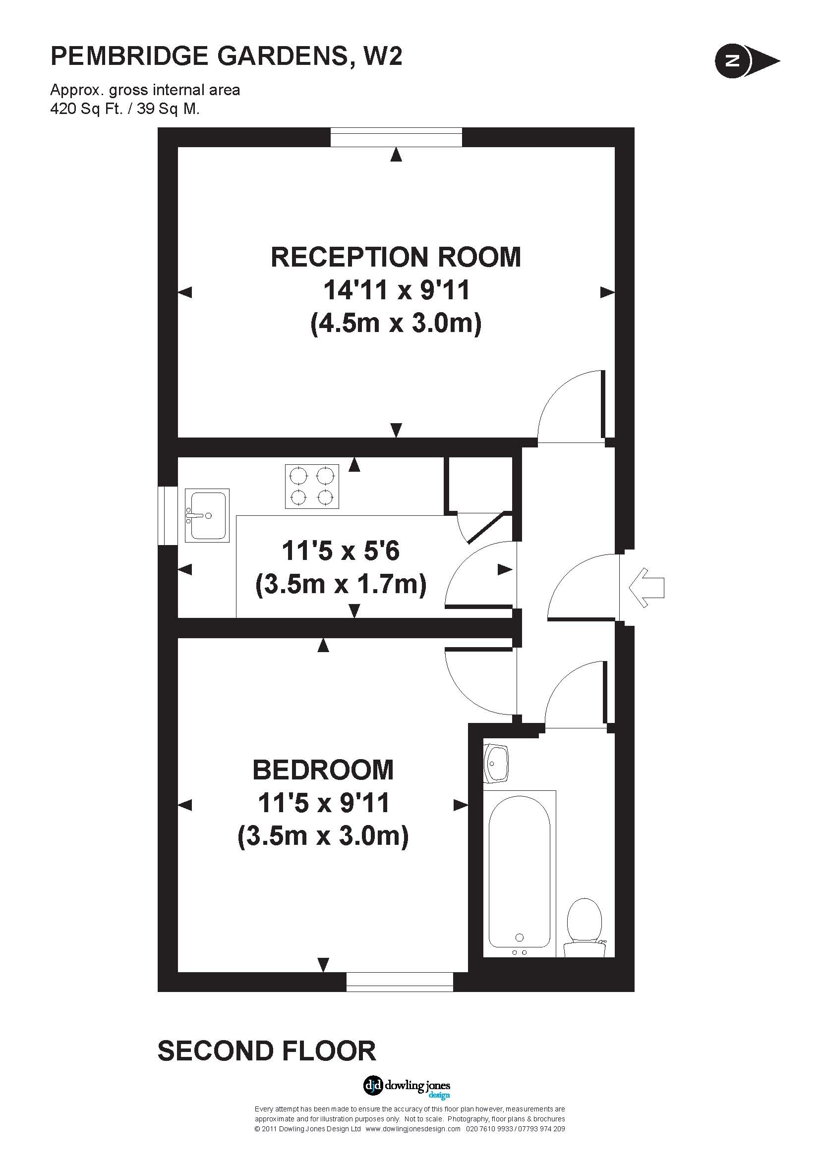 1 Bedrooms Flat to rent in Pembridge Gardens, Notting Hill Gate W2