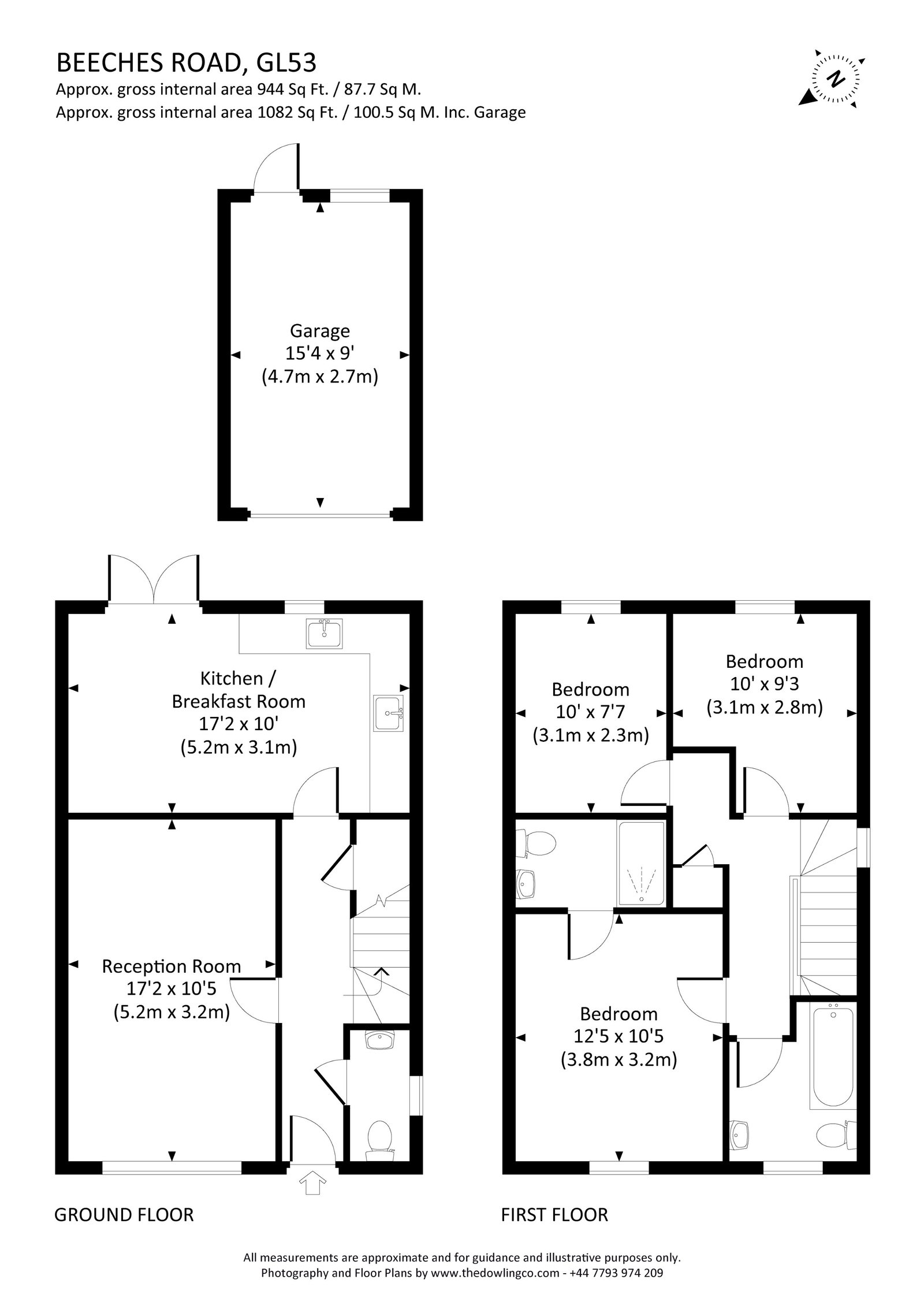 59, Beeches Road, Cheltenham floorplan