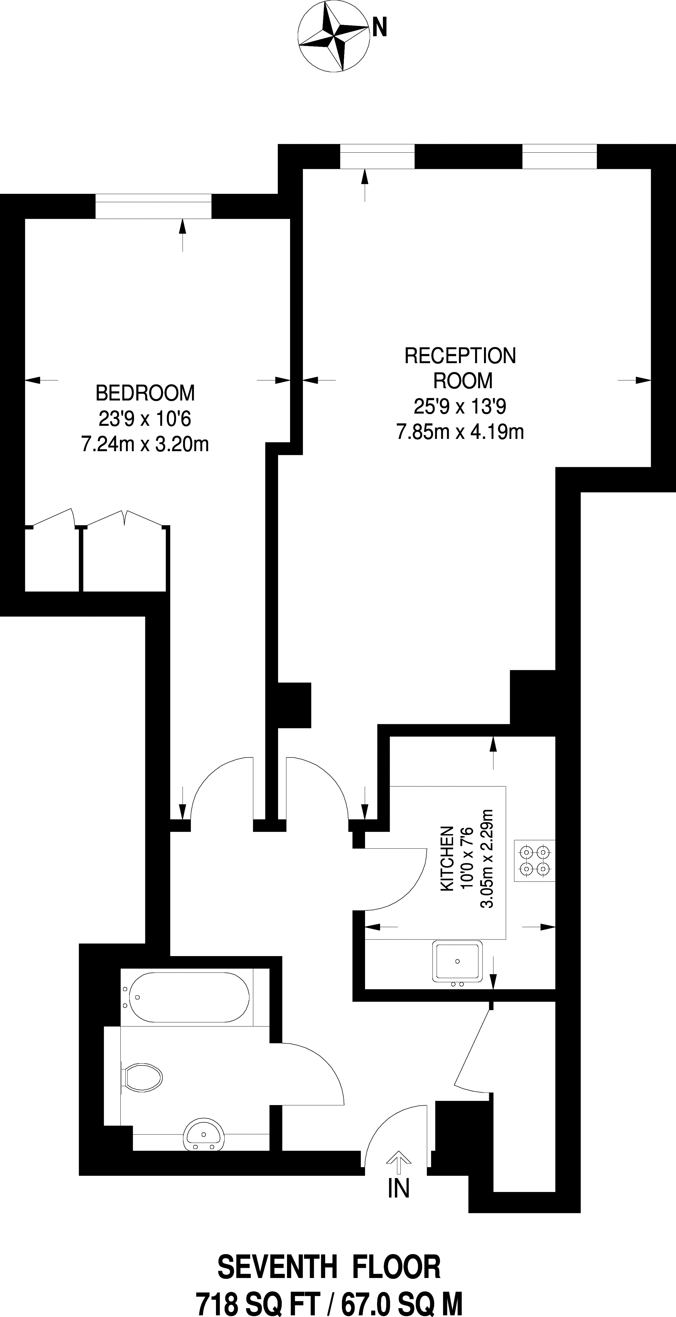 1 Bedrooms Flat to rent in Dean Ryle Street, Westminster, London SW1P