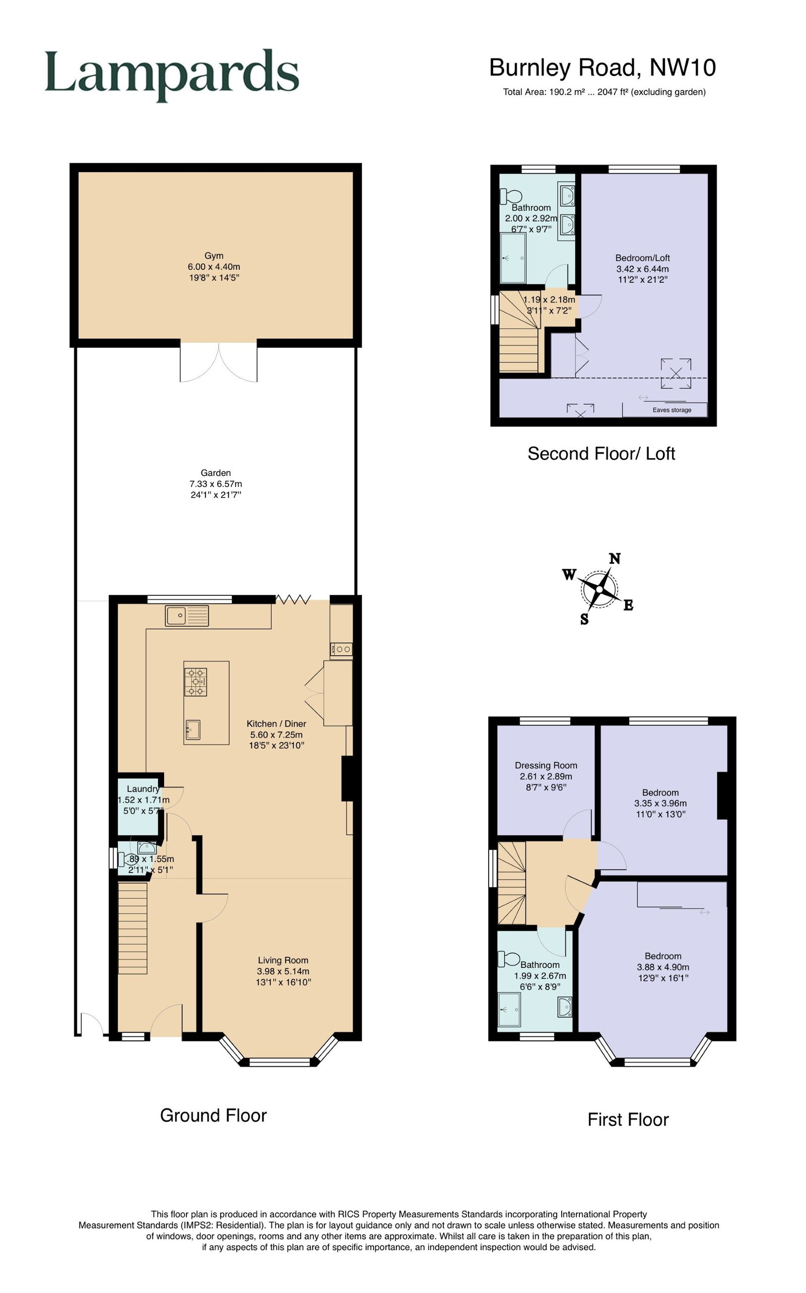 Burnley Road, London floorplan