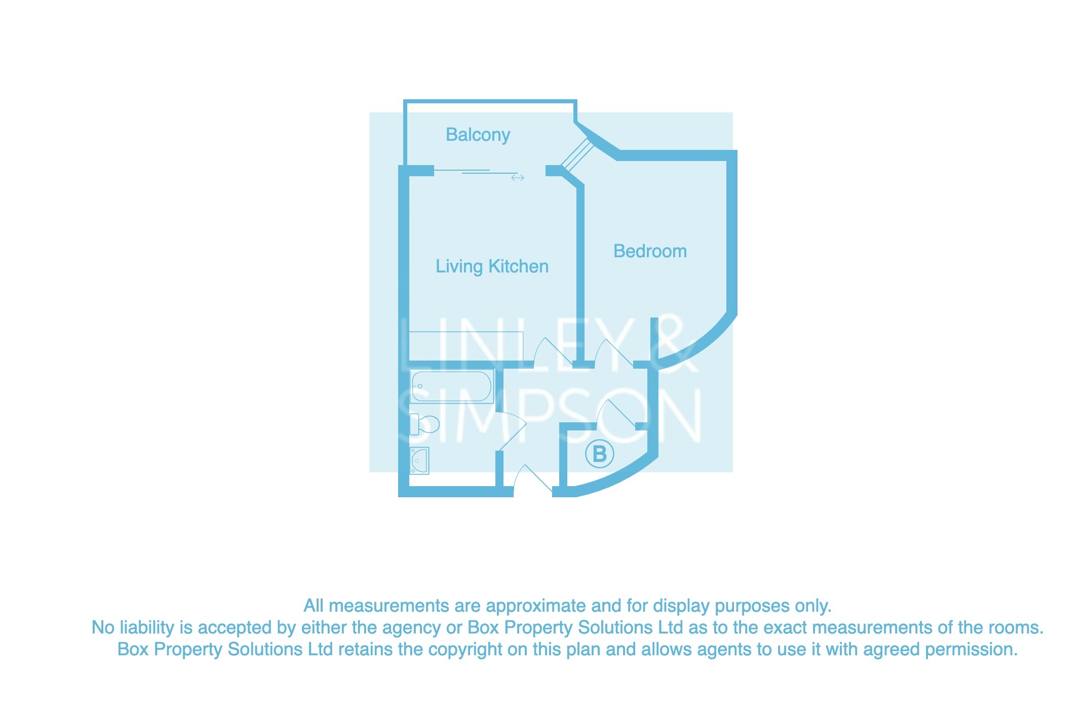 62, SKYLINE, ST PETERS STREET, LEEDS floorplan