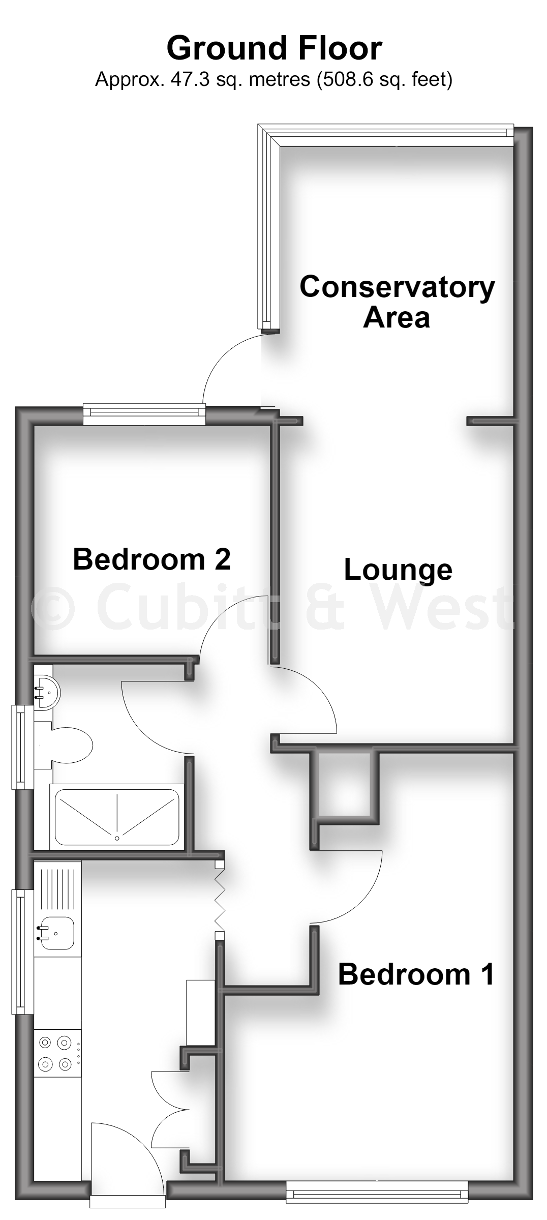 9, Kimbridge Park, East Wittering, Chichester floorplan