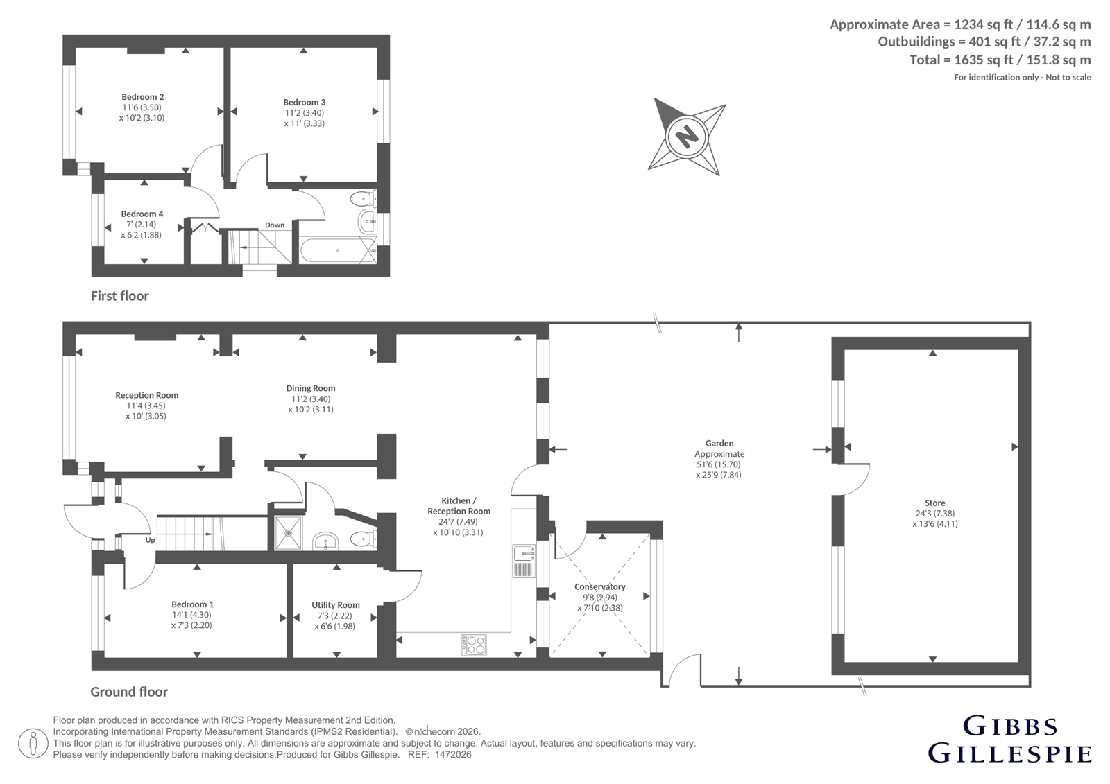 19, Hollywood Gardens, Hayes floorplan