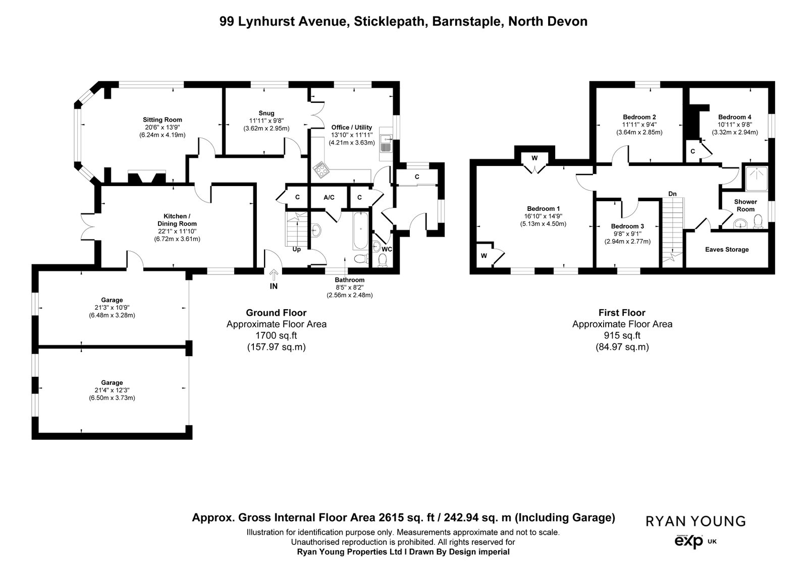 99, Lynhurst Avenue, Sticklepath floorplan