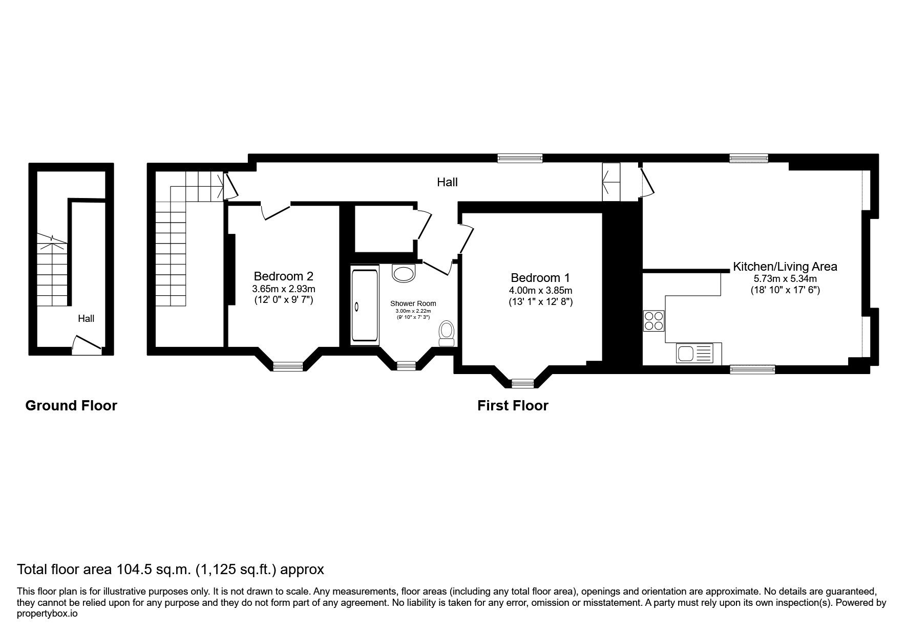 84 High Street, Cupar floorplan