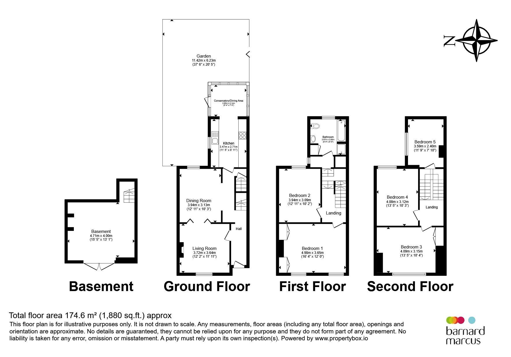 74, Ladbroke Road, Redhill floorplan