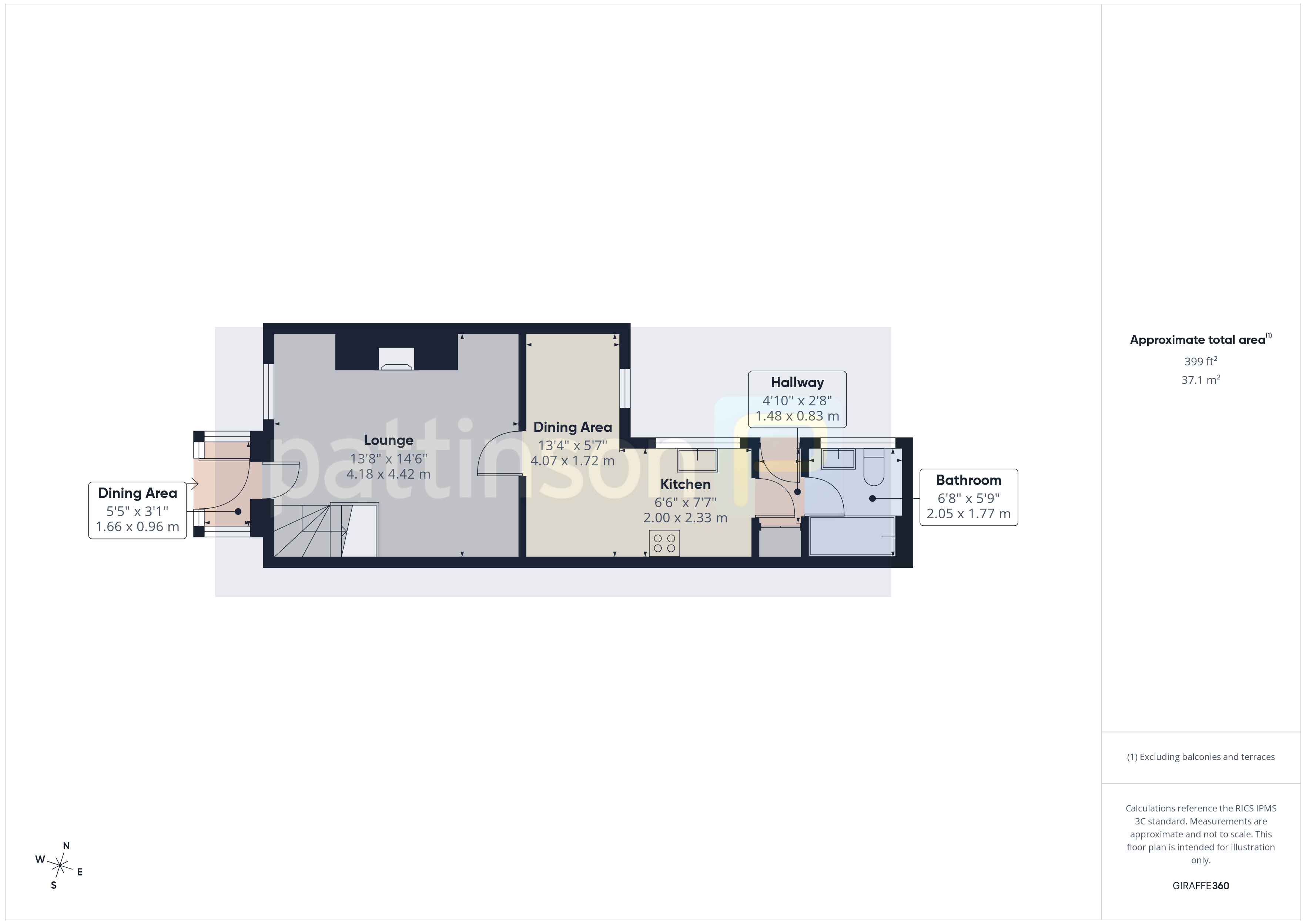17, Ravenside Terrace, Newcastle upon Tyne floorplan