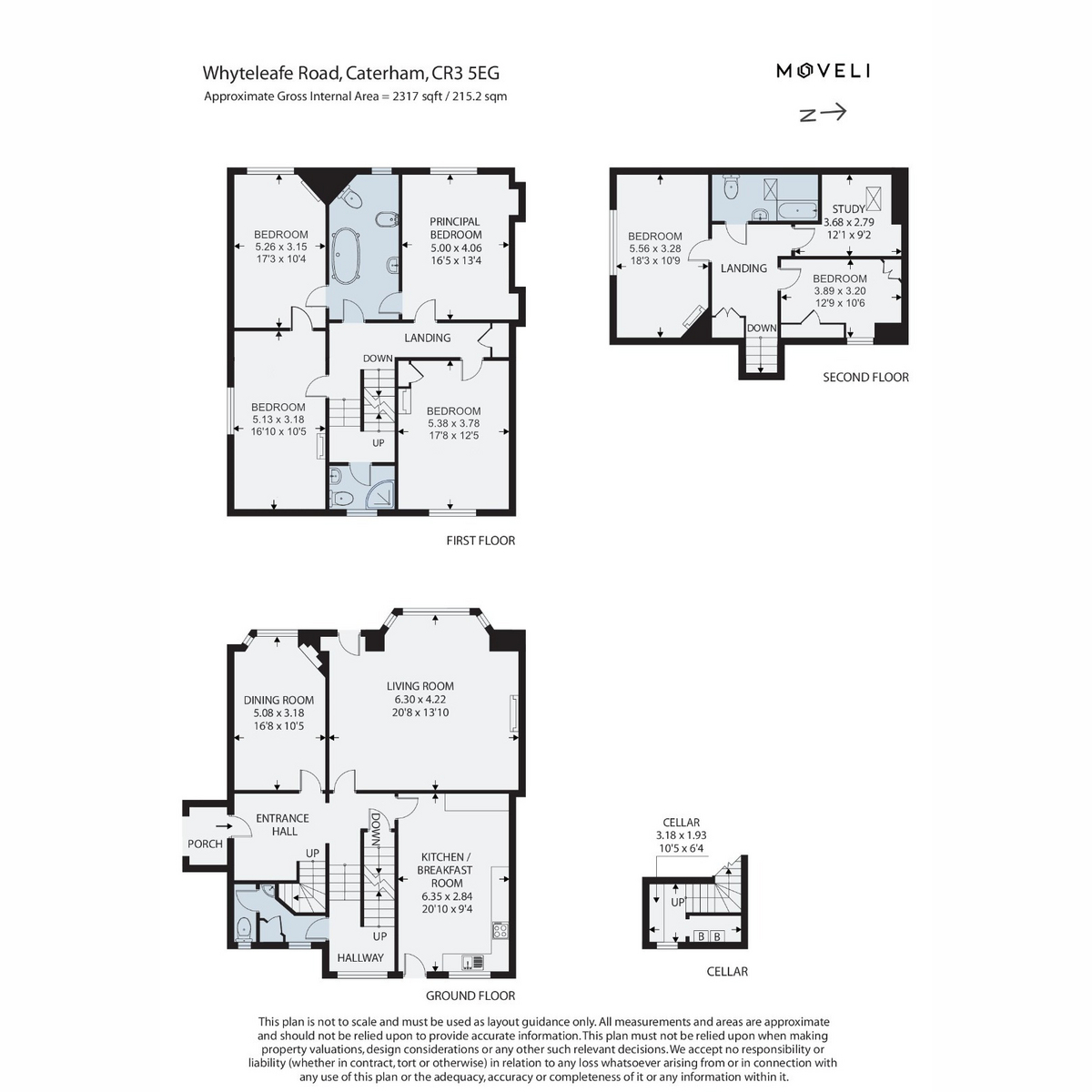 Holford House, 41, Whyteleafe Road, Caterham floorplan