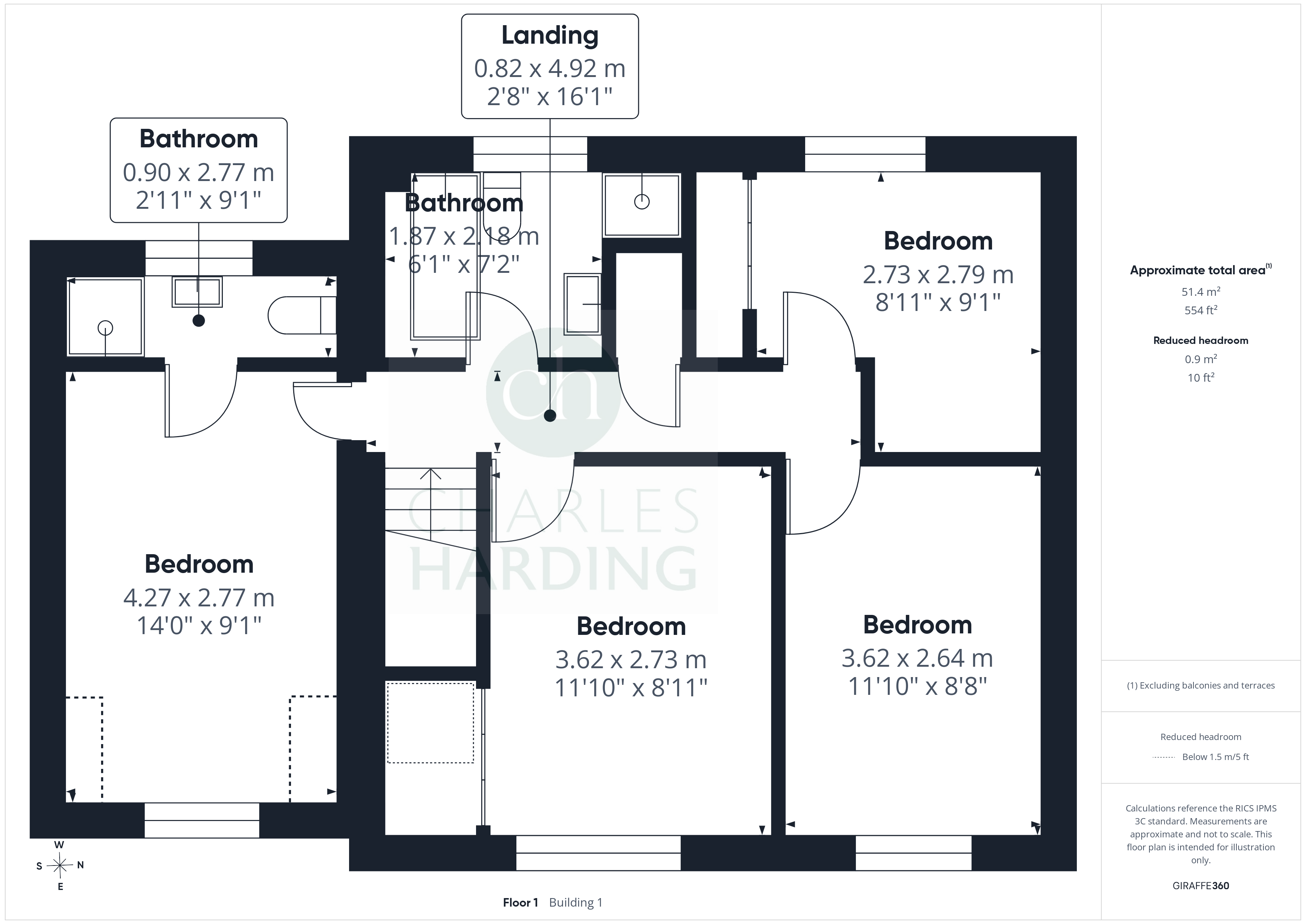 41, Chamberlain Road, Wiltshire floorplan