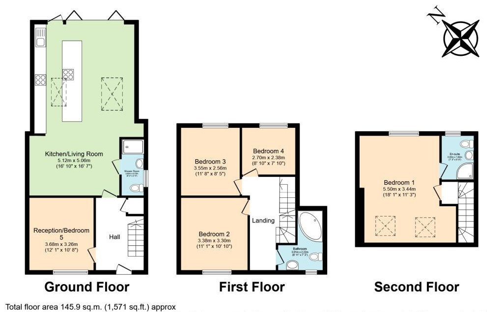 3, Valentia Road, Oxford floorplan
