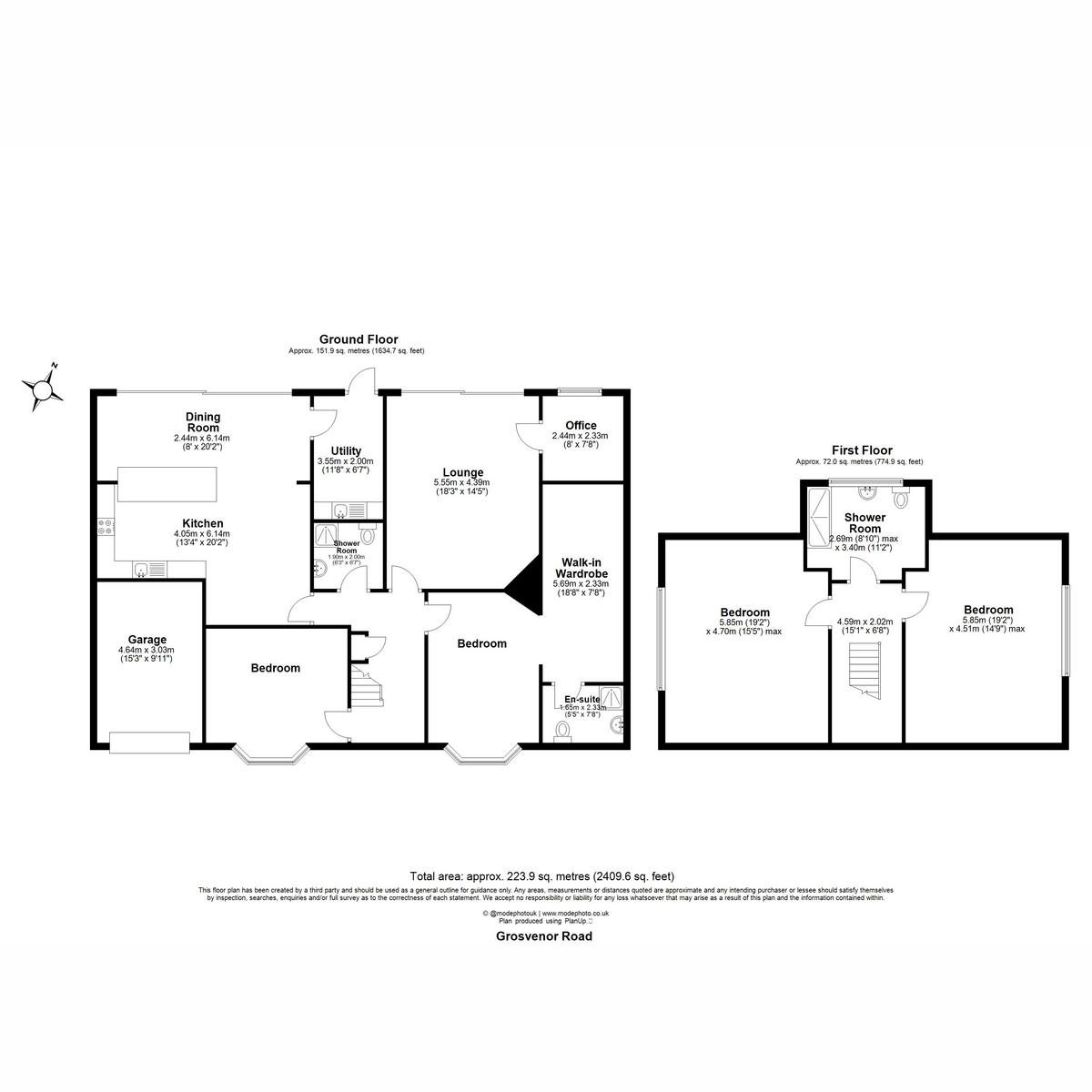 9, Grosvenor Road, Benfleet floorplan