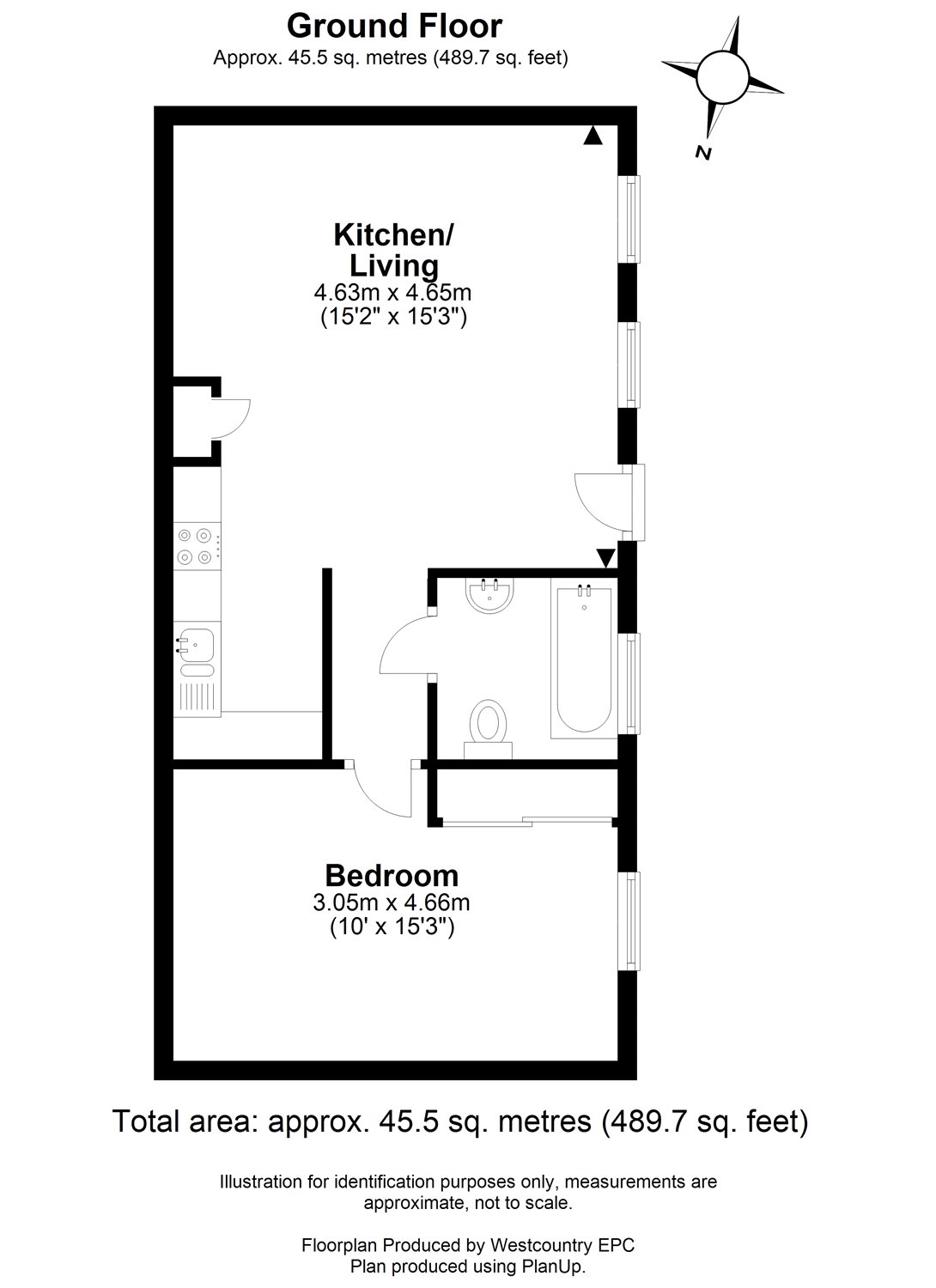 1 Bedrooms Flat for sale in Ferncliffe, North Road, Leigh Woods BS8