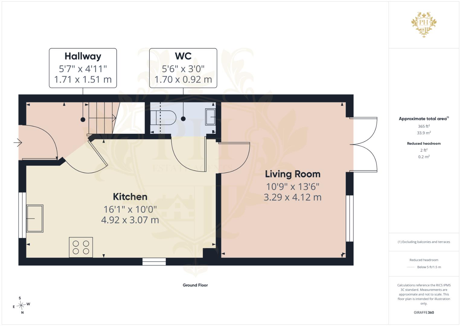 2, Arbury Way, Middlesbrough floorplan