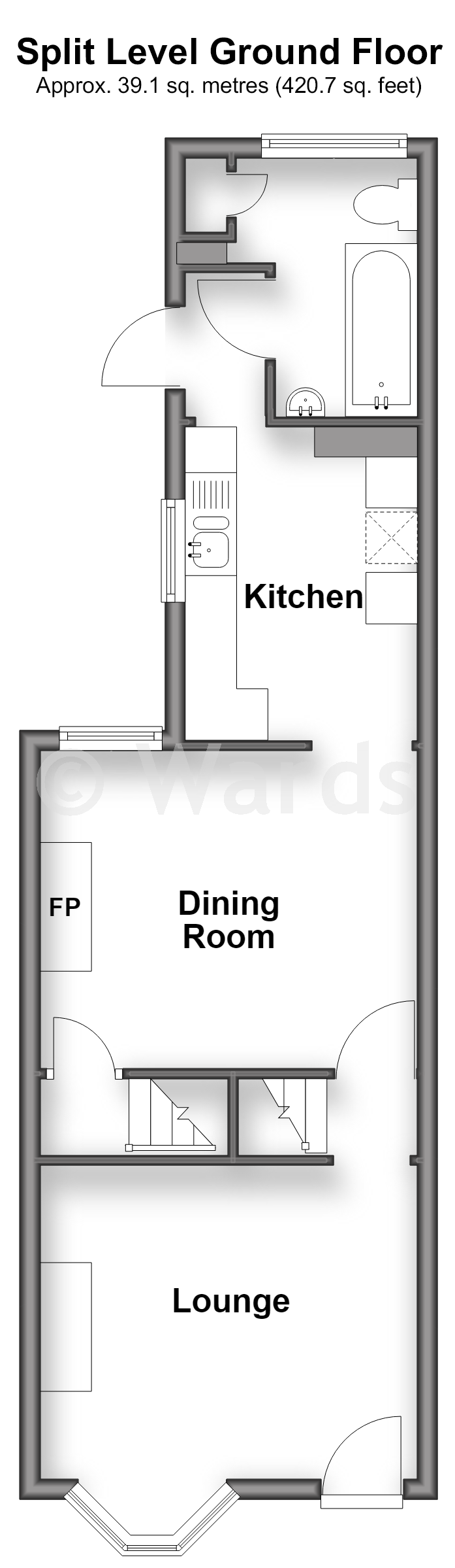 58, Charter Street, Gillingham floorplan