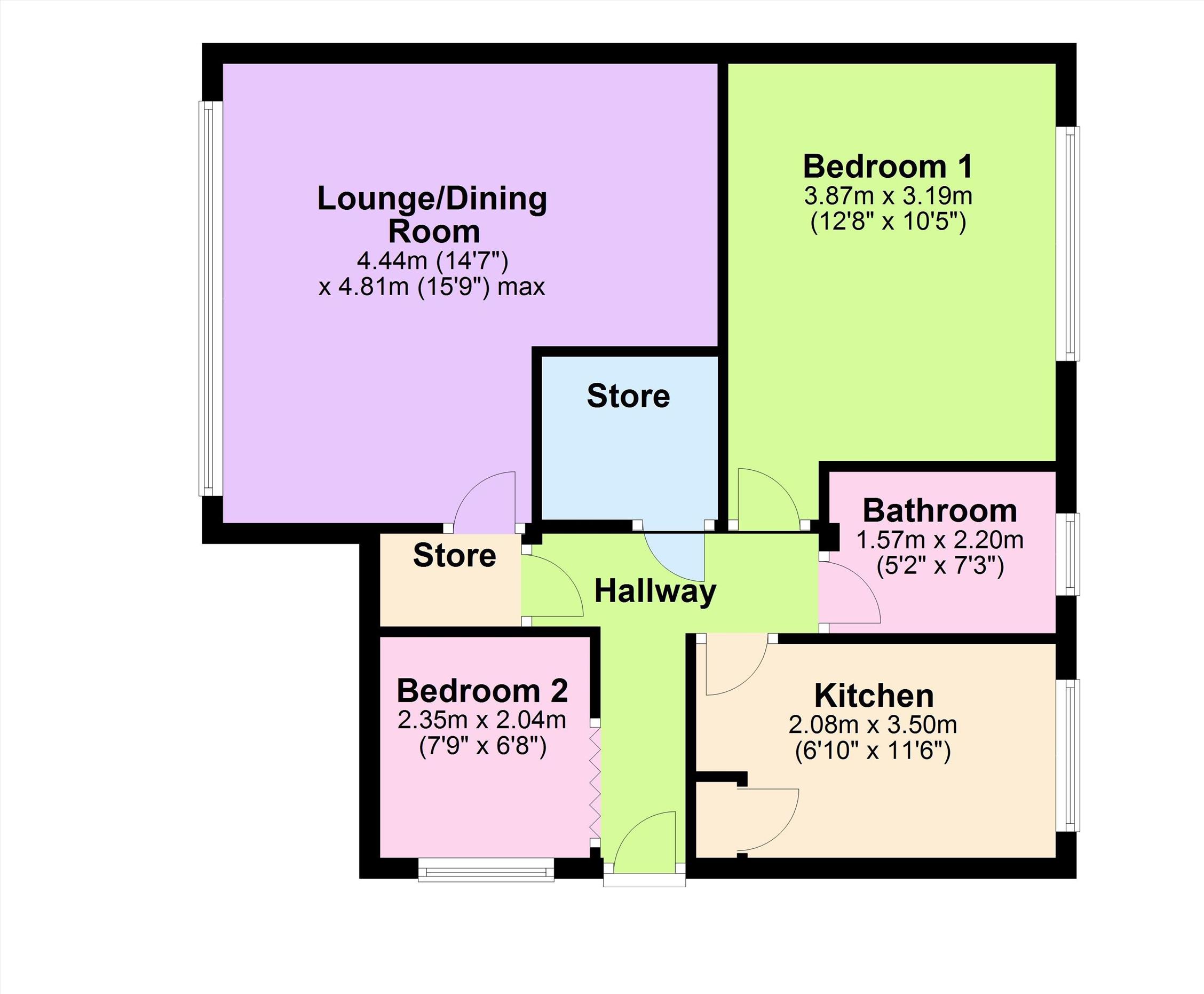 2 Bedrooms  for sale in Hillside Crescent, Chorley PR6