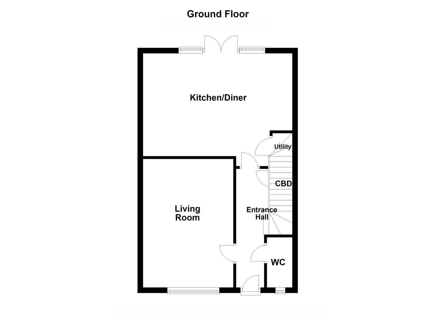 6, Easby Way, Wakefield floorplan