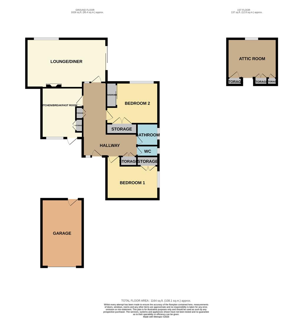 110, The Wheatridge East, Gloucester floorplan